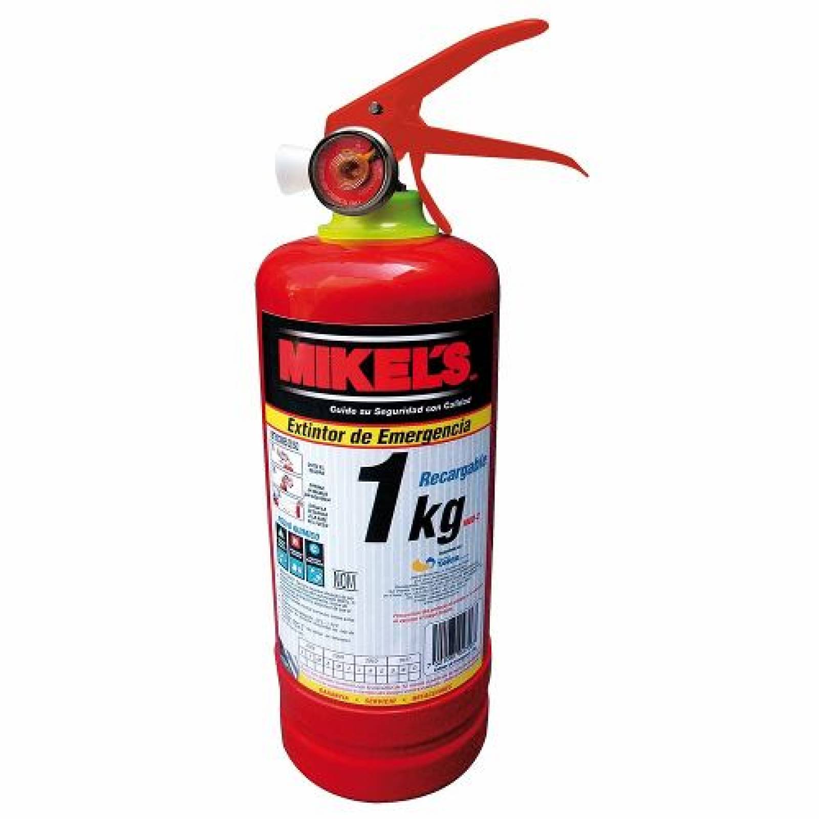 Extintor De Emergencia 1 Kgs Mikels