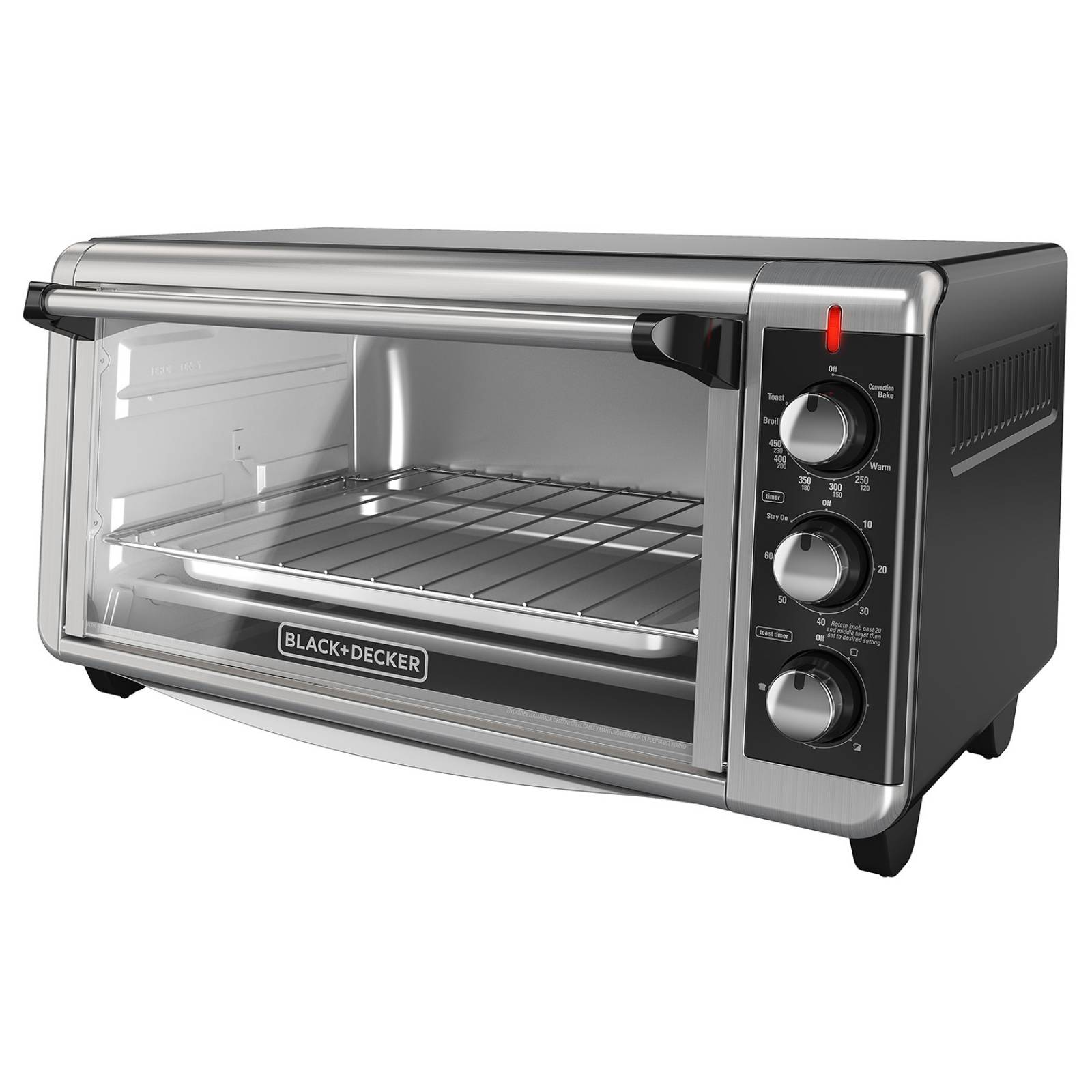 Horno De Convección Extra Ancho Tostador Black \u0026 Decker