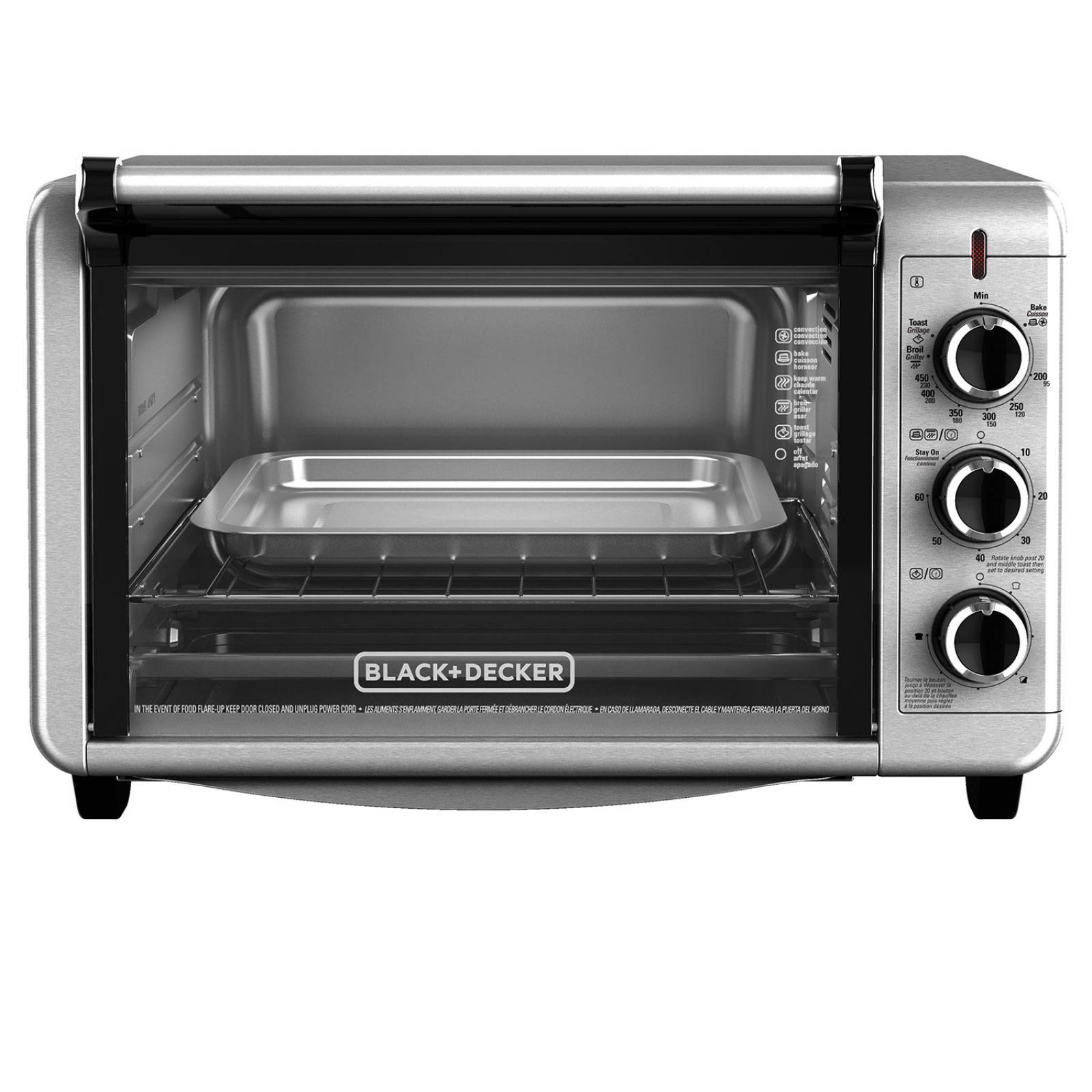 Horno Electrico Tostador De Conveccion Black & Decker