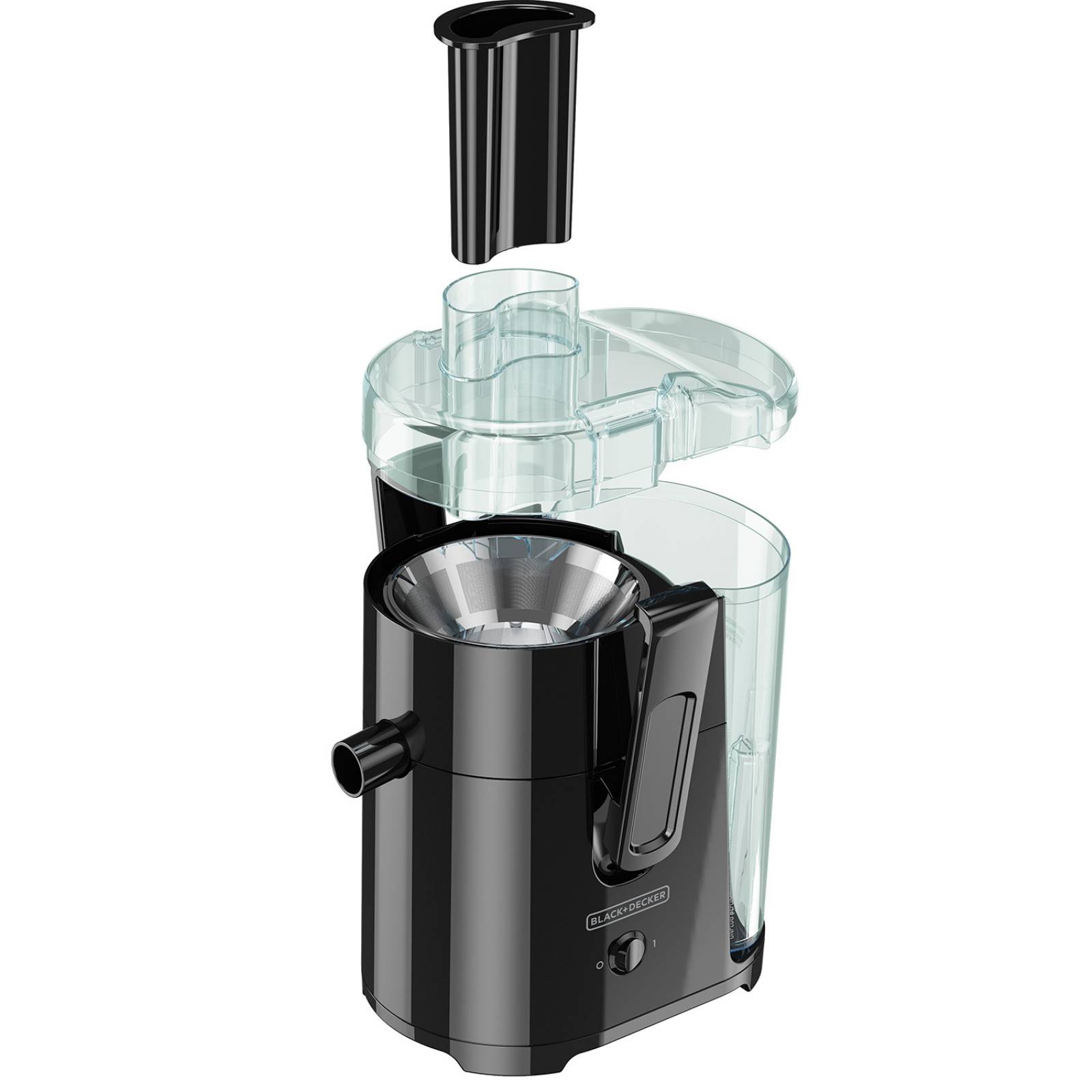 Extractor De Jugos Exprimidor Verduras Y Frutas Black & Decker