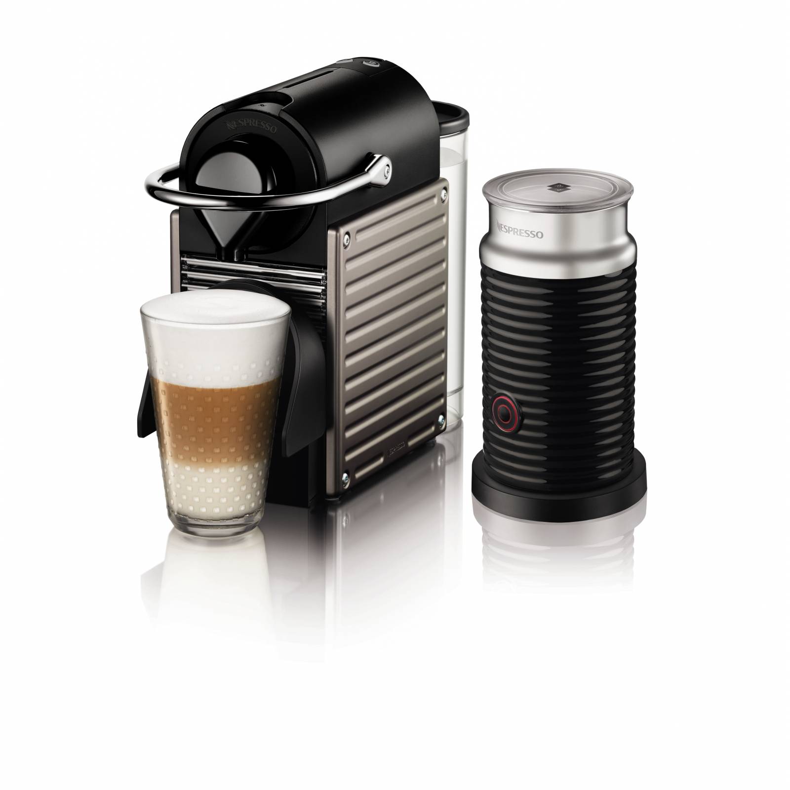 Cafetera Pixie Titan Combo Nespresso Café