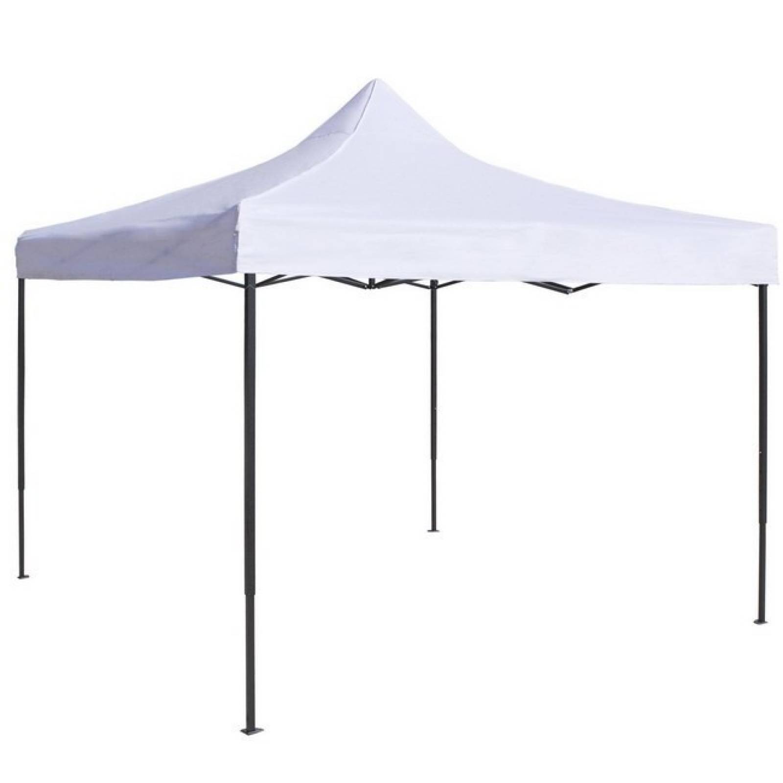 Carpa 3x3 Toldo Blanco Reforzado Plegable Impermeable Jardin 3 X 3