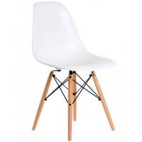 Silla Estilo Eames Color Blanca Decoración De Interiores