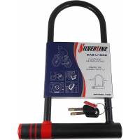 Candado Seguridad Bicicleta Moto Rigido Tipo U Silverline
