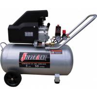 Compresor Aire 3Hp Tanque 50 Litros Horizontal Silverline