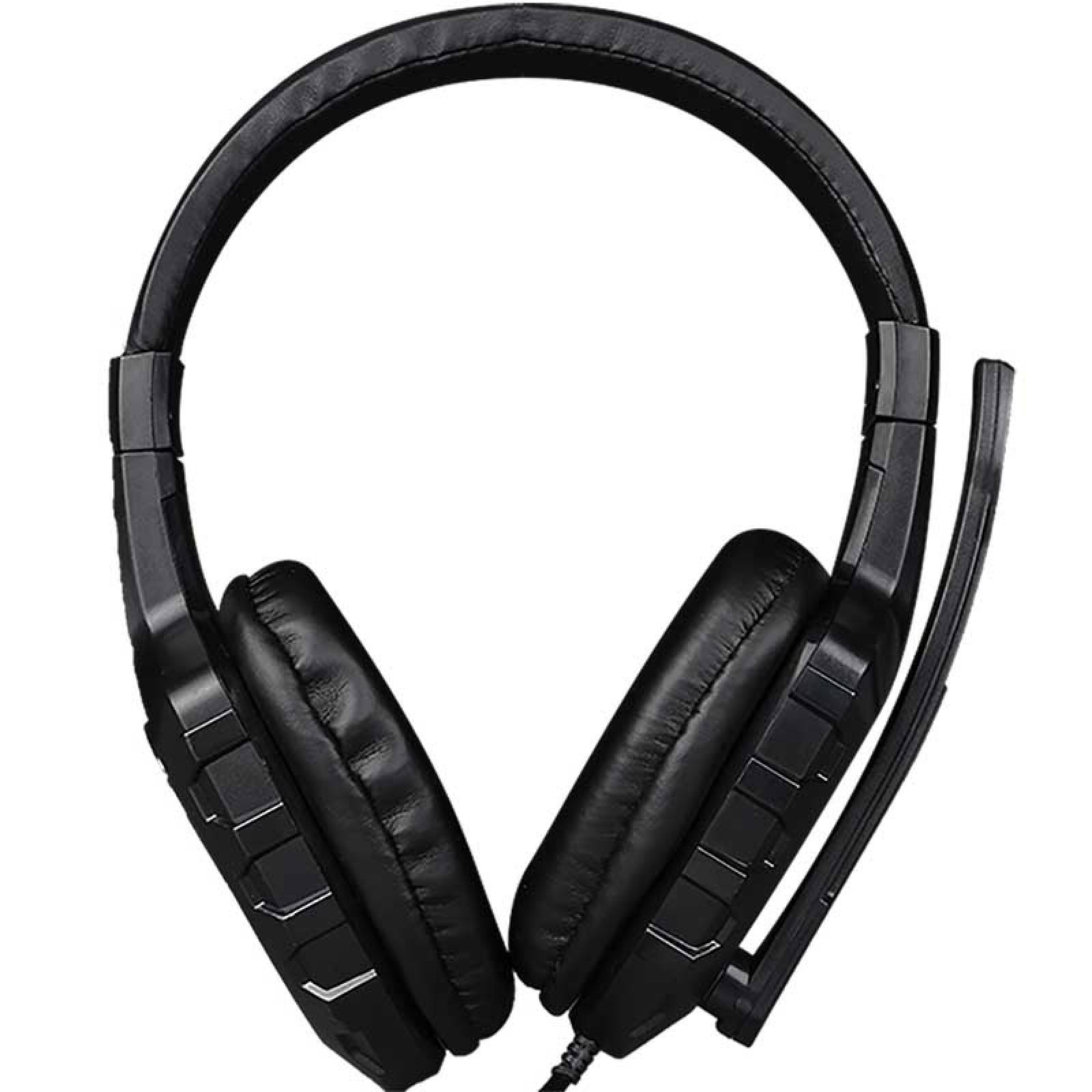 Audifonos Gamer HP-302 Diadema Gaming Pc Doble Jack estandar Xtrikeme 105 dB 20 Hz