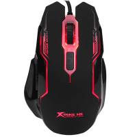 Mouse Gamer Xtrikeme Retroiluminado 2400Dpi 6 Botones Gaming Pc Esports