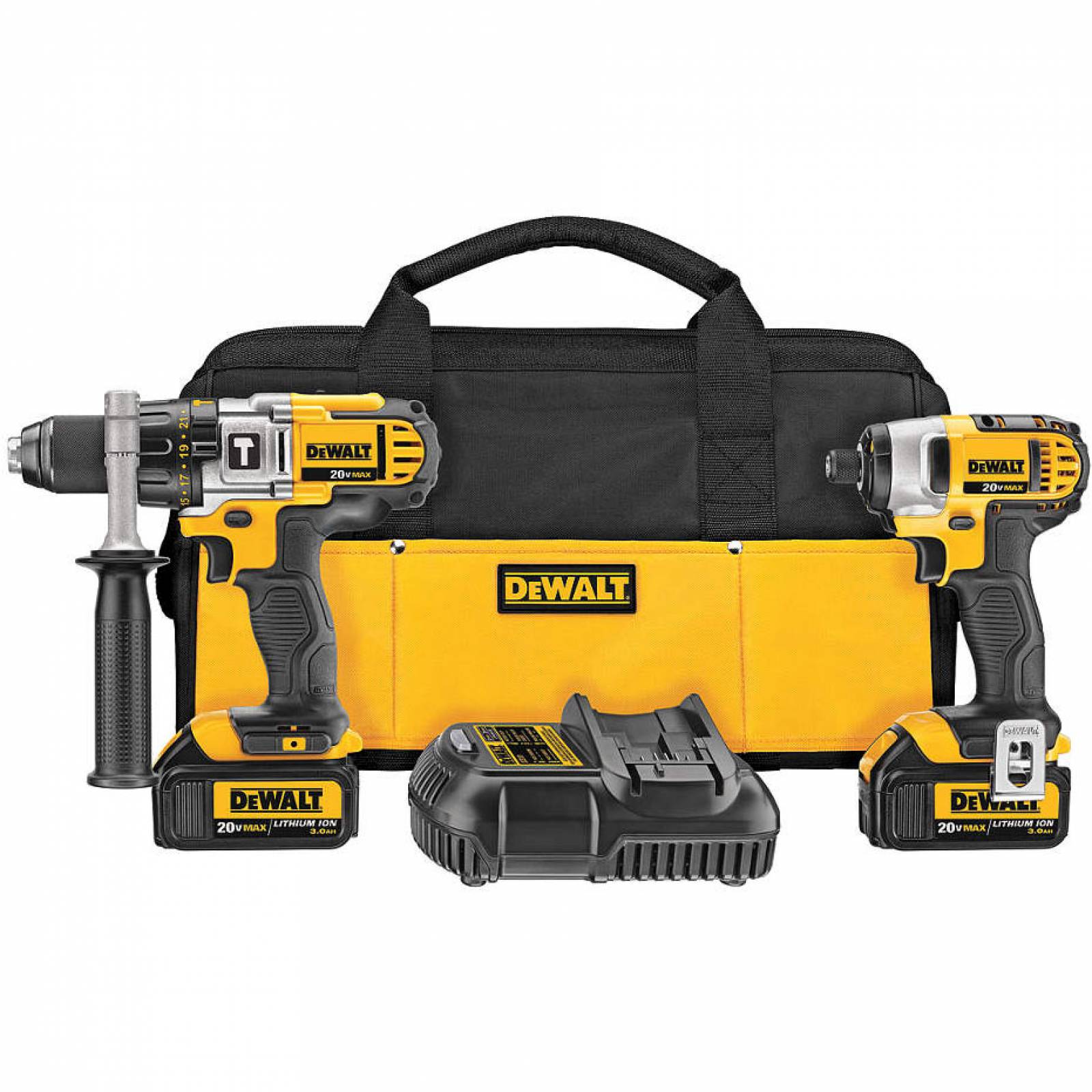 Kit Combo Martillo Taladro Y Atornillador De Impacto DeWalt  DCK290L2