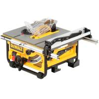 Sierra Mesa 10 Pulgadas Portatil 45 Grados 120V Incluye Disco Llave Fija Guía Paralela Empujador Herramienta Dewalt