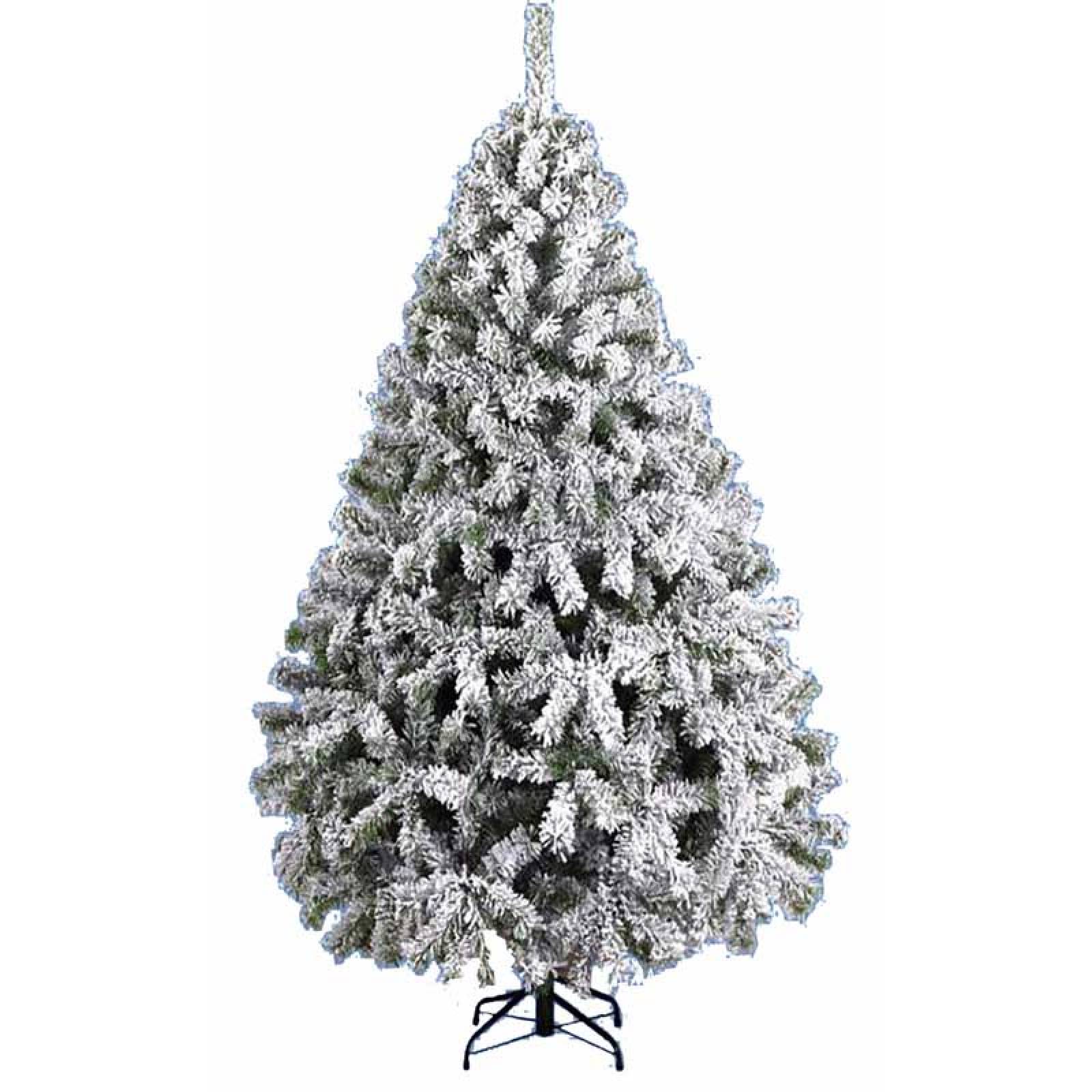 Arbol Navidad Pachon Pino Nieve Artificial 220cm Naviplastic