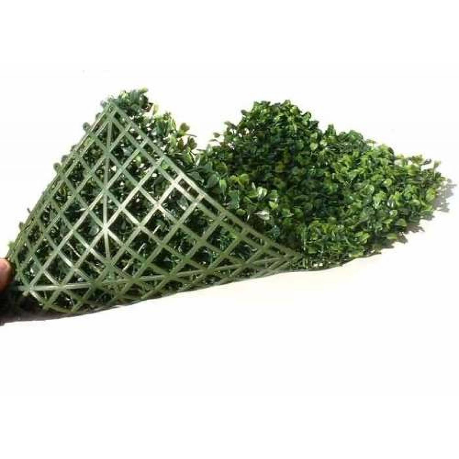 Follaje Artificial Kit 20 Pzas Muro Verde Sintentico Pasto Vertical Pared Jardimex