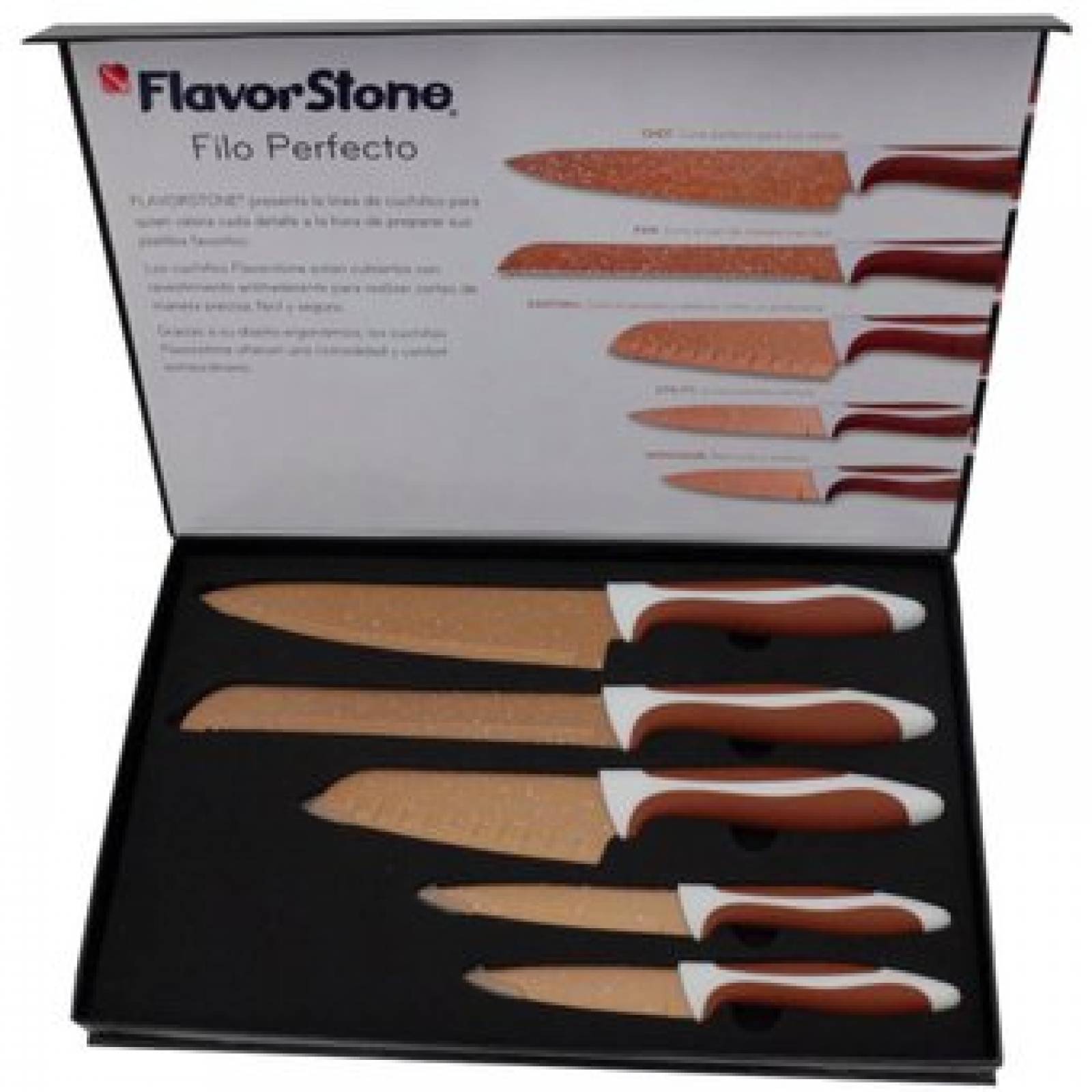 FLAVORSTONE SET CUCHILLOS DELUXE