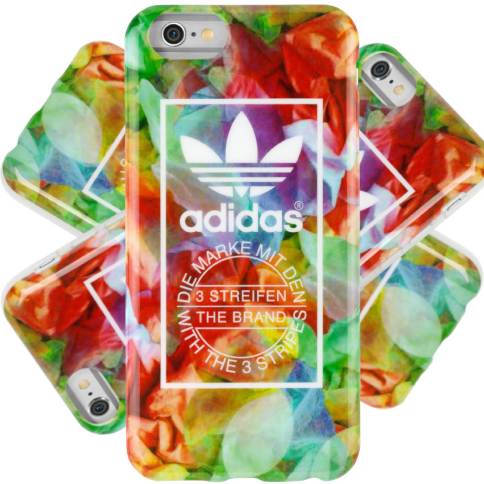 Funda diseño Floral Adidas Originals iPhone 6s, 6