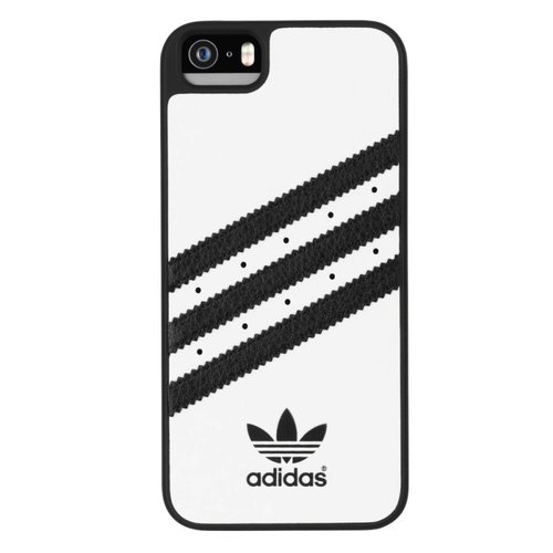 Funda Stripes Adidas Originals iPhone 5s, 5, SE Liso Blanco