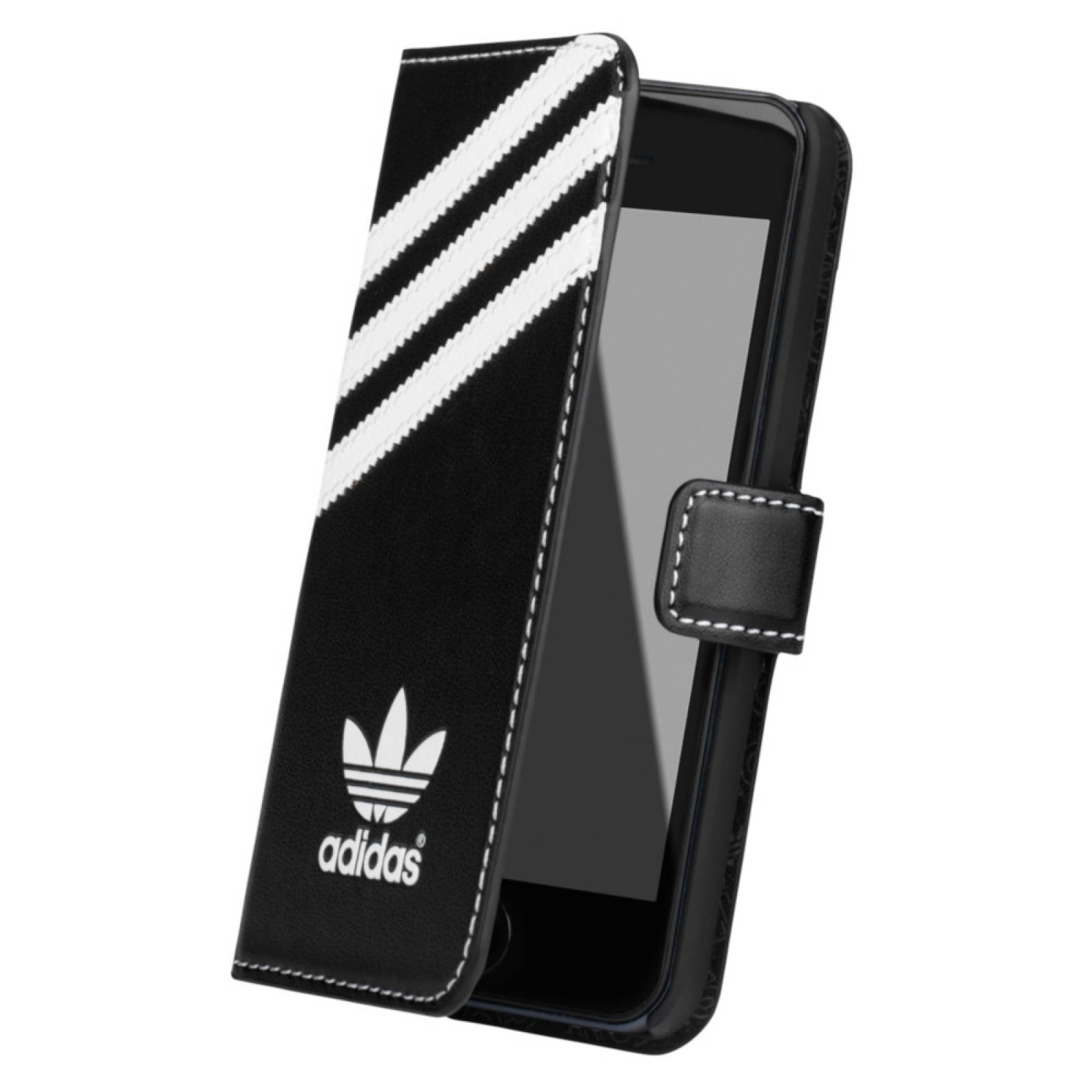 Funda Booklet Adidas Originals iPhone 5c Stripes Negro