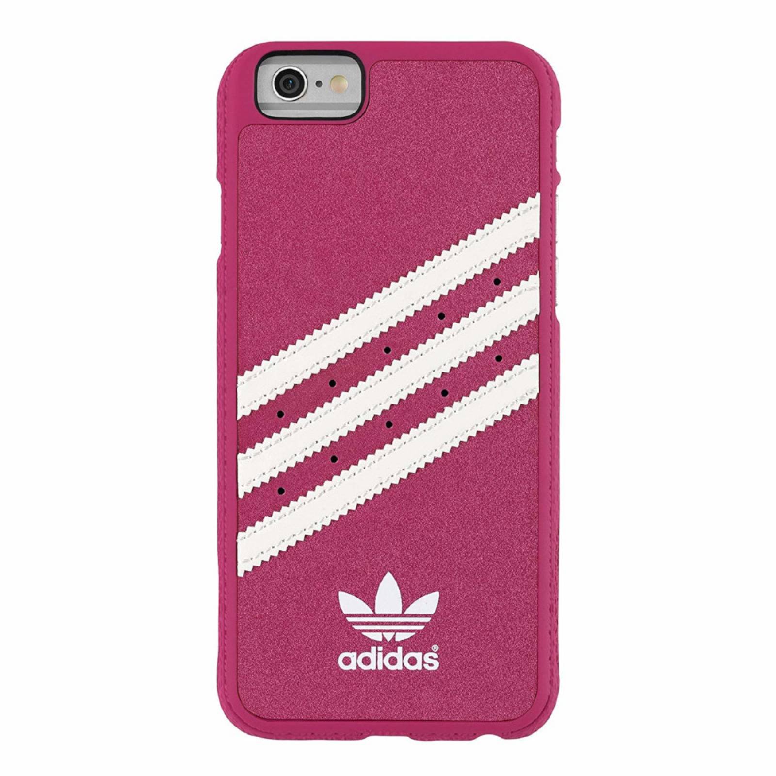 Funda Stripes Adidas Originals iPhone 6s Plus, 6 Plus Gamuza Rosa