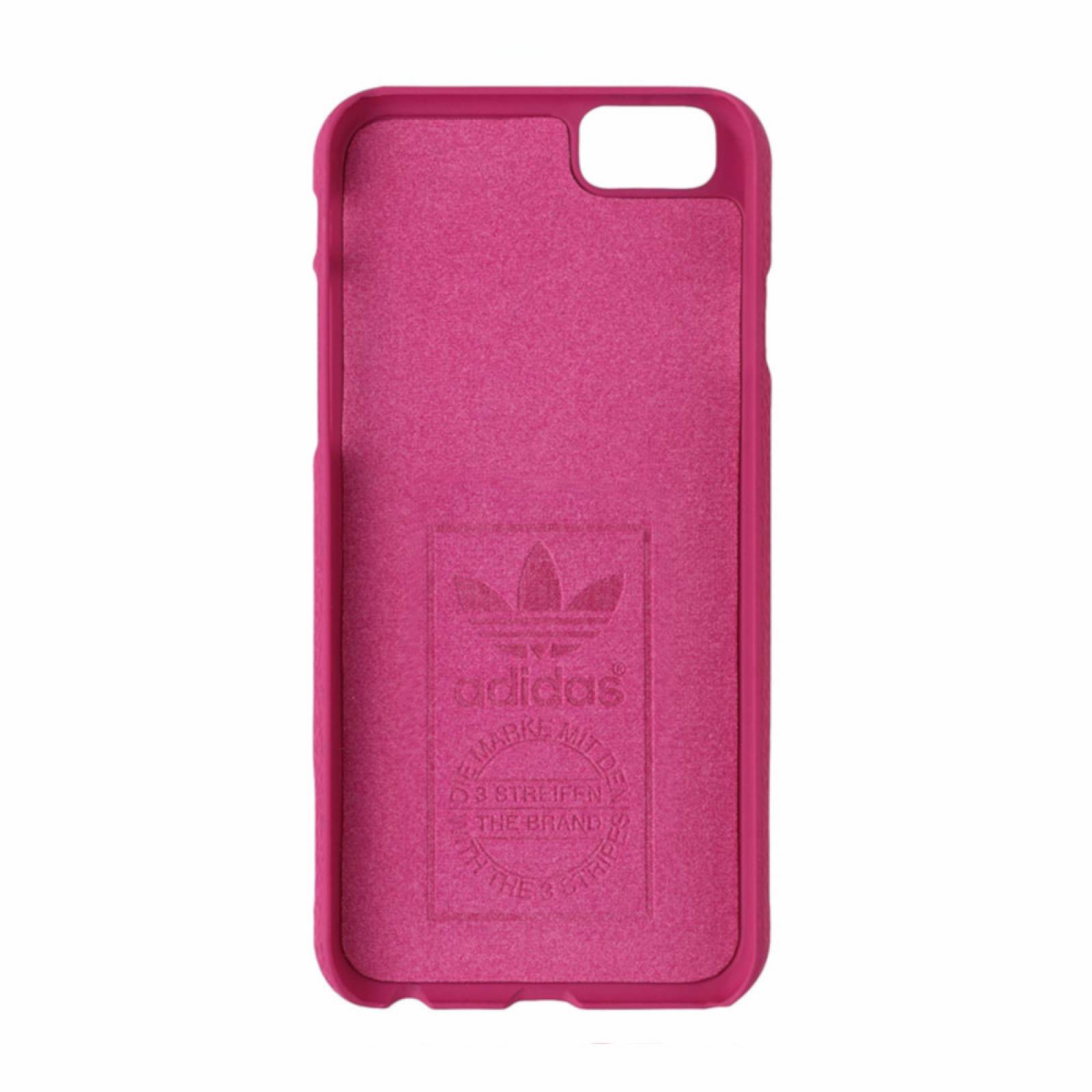 Funda Stripes Adidas Originals iPhone 6s Plus, 6 Plus Gamuza Rosa