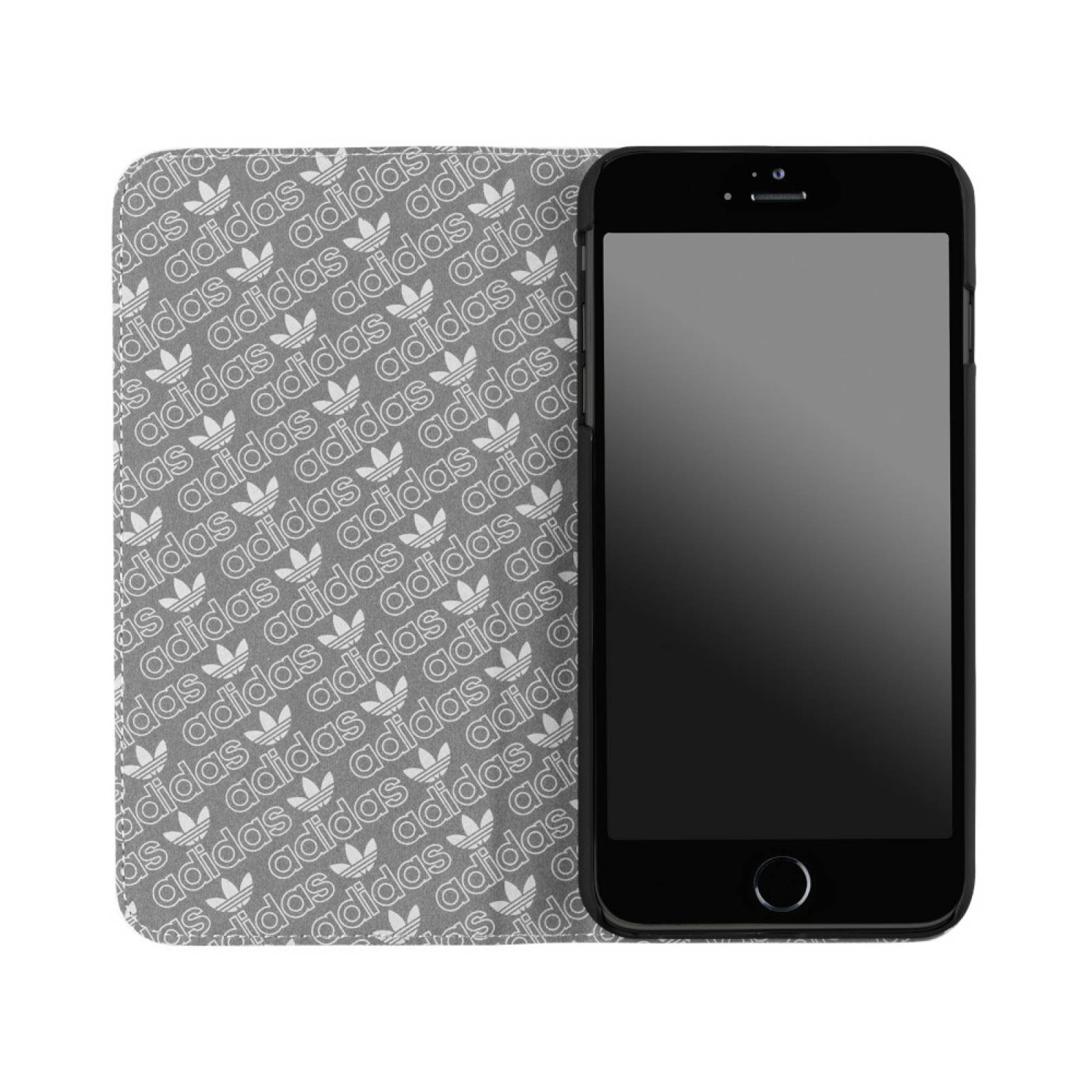 Funda Booklet Adidas Originals iPhone 6s plus, 6 plus Stripes Blanco