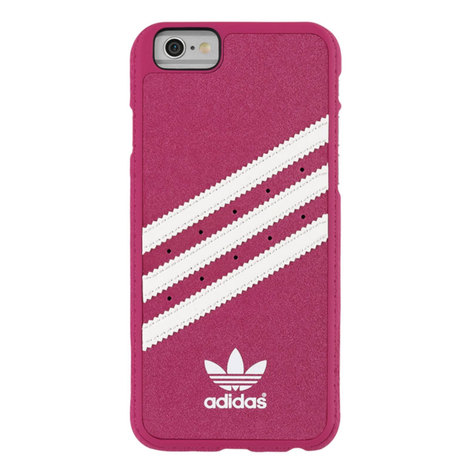 Funda Stripes Adidas Originals iPhone 6s, 6 Gamuza Rosa