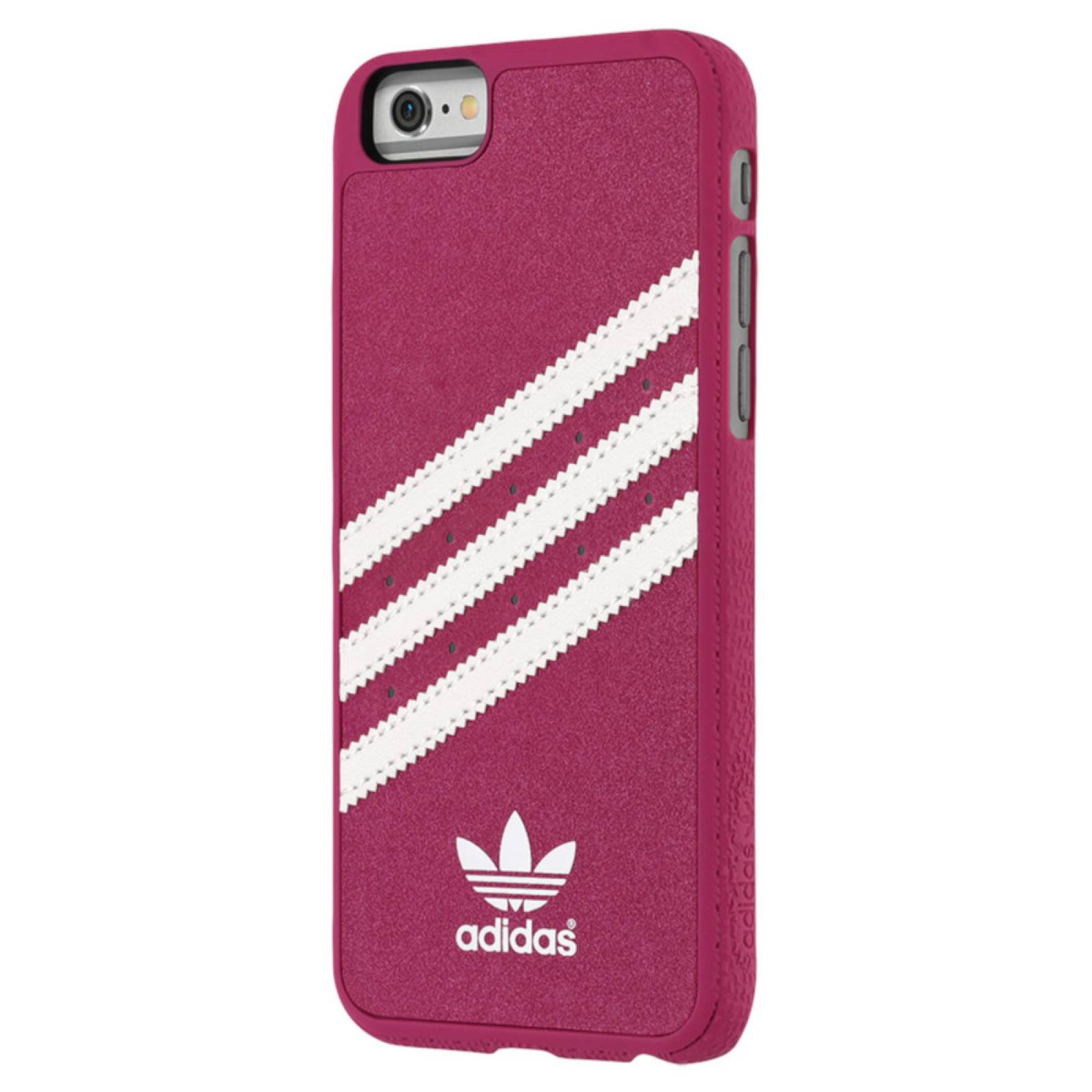 Funda Stripes Adidas Originals iPhone 6s, 6 Gamuza Rosa