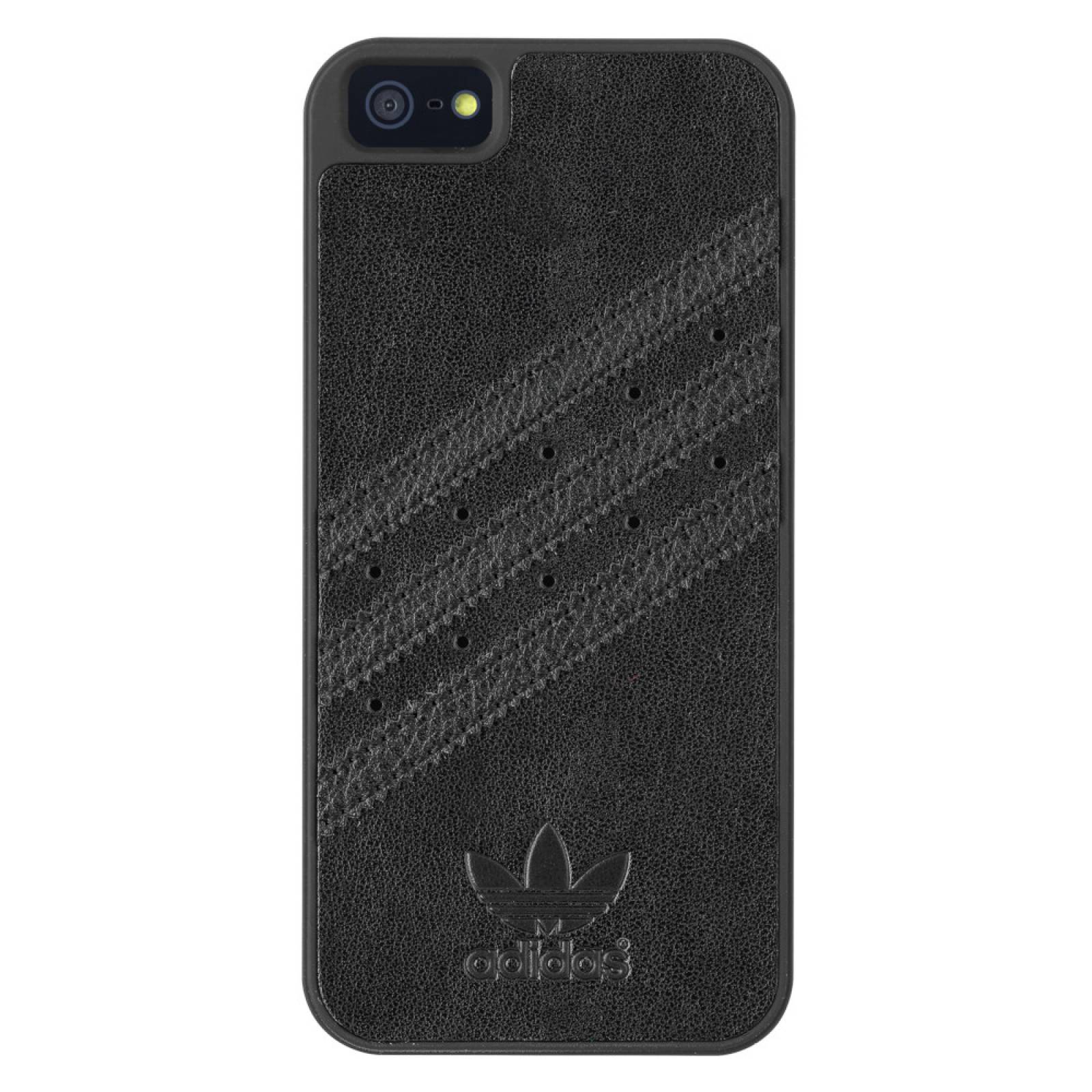 Funda Stripes Adidas Originals iPhone 5s, 5, SE Negro Mate