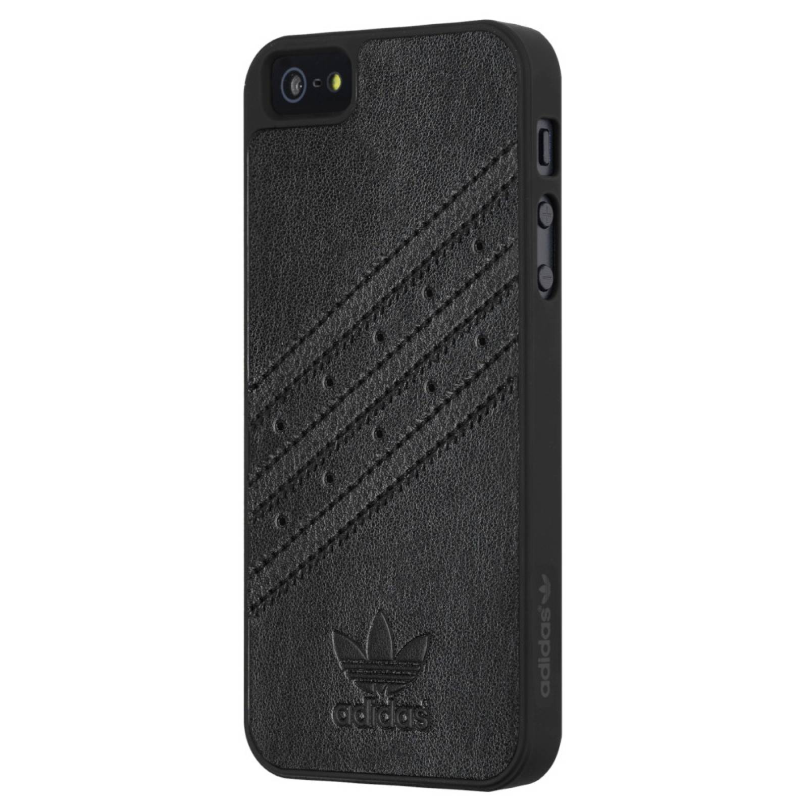 Funda Stripes Adidas Originals iPhone 5s, 5, SE Negro Mate