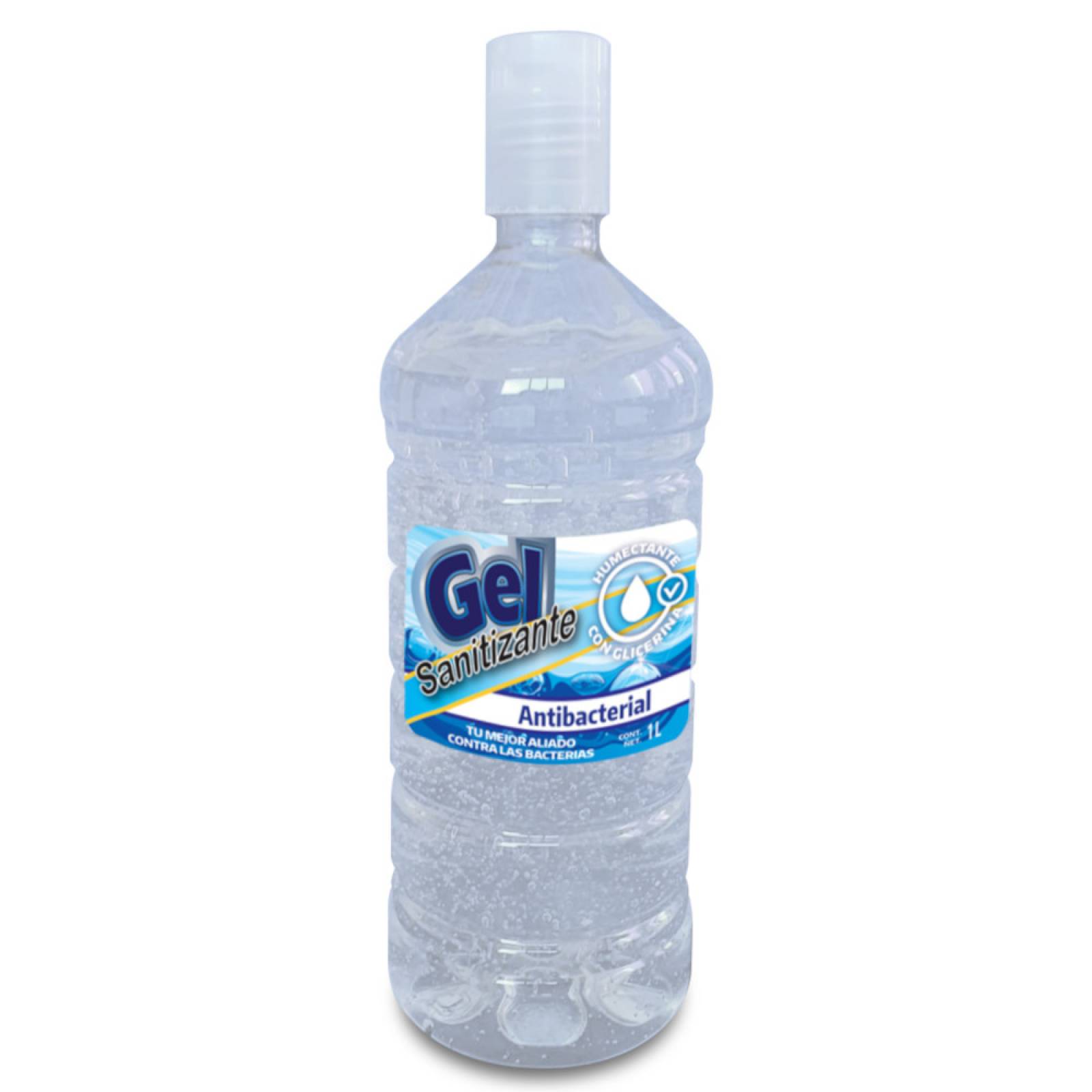 Gel Antibacterial 1 Lt para Limpieza de Manos con 70% de Alcohol sanitizante