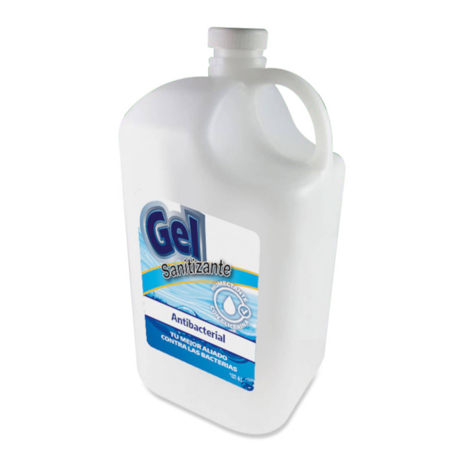 Gel Antibacterial 4 Lt para Limpieza de Manos con 70% de Alcohol sanitizante