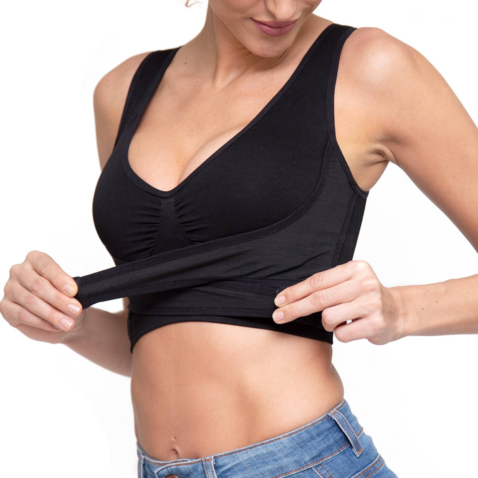 niñas sin bra