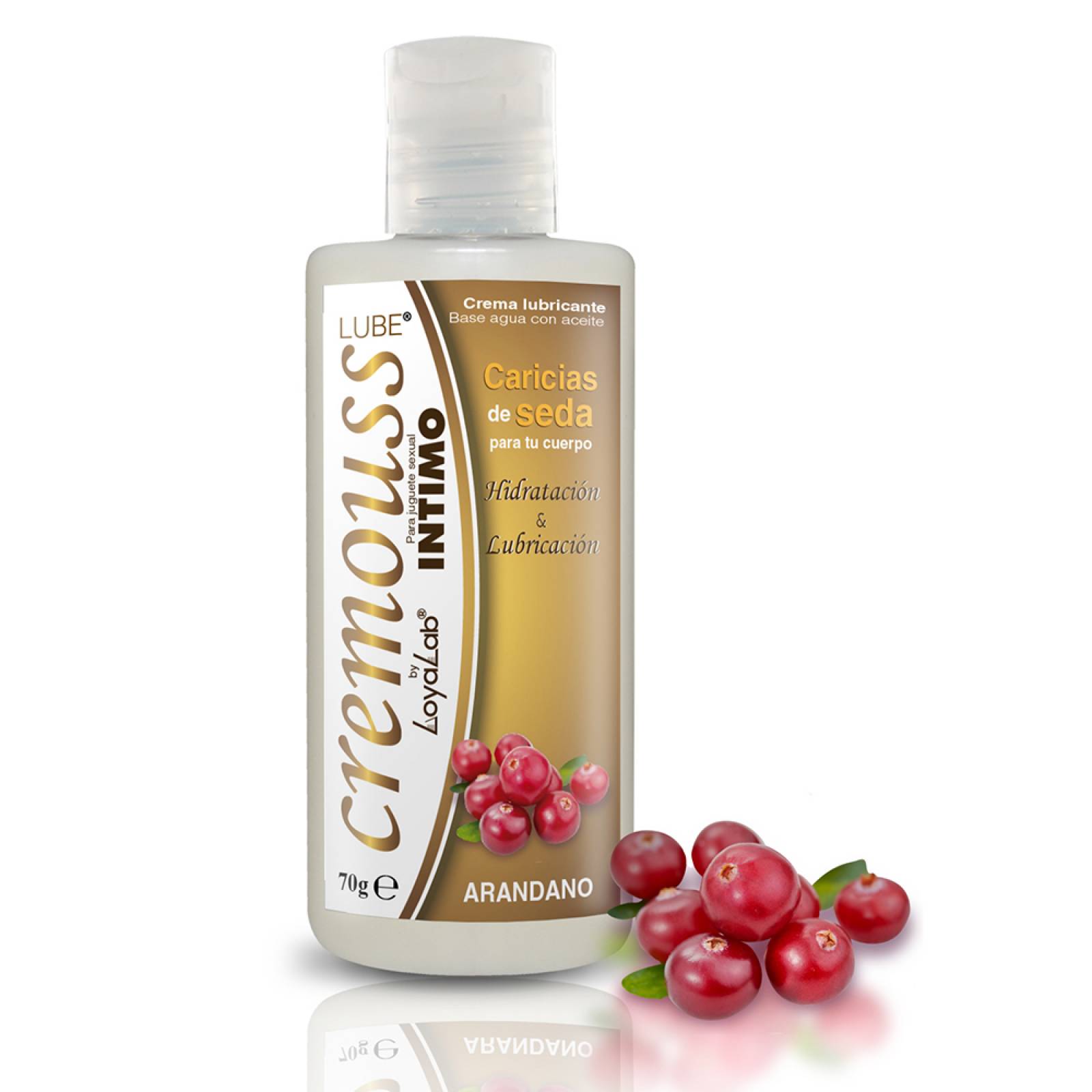 Gel Lubricante Intimo Hidratante Base Agua, Cremouss Lube de Arándano ...