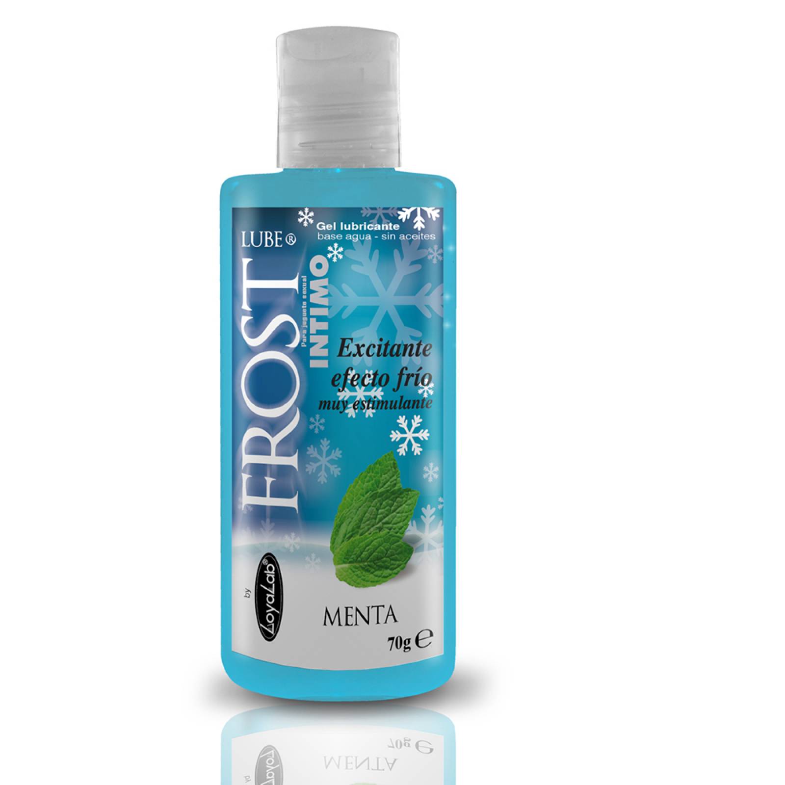Gel Lubricante Efecto Frío, Frost Lube de Menta 70 g, Mod: 533f