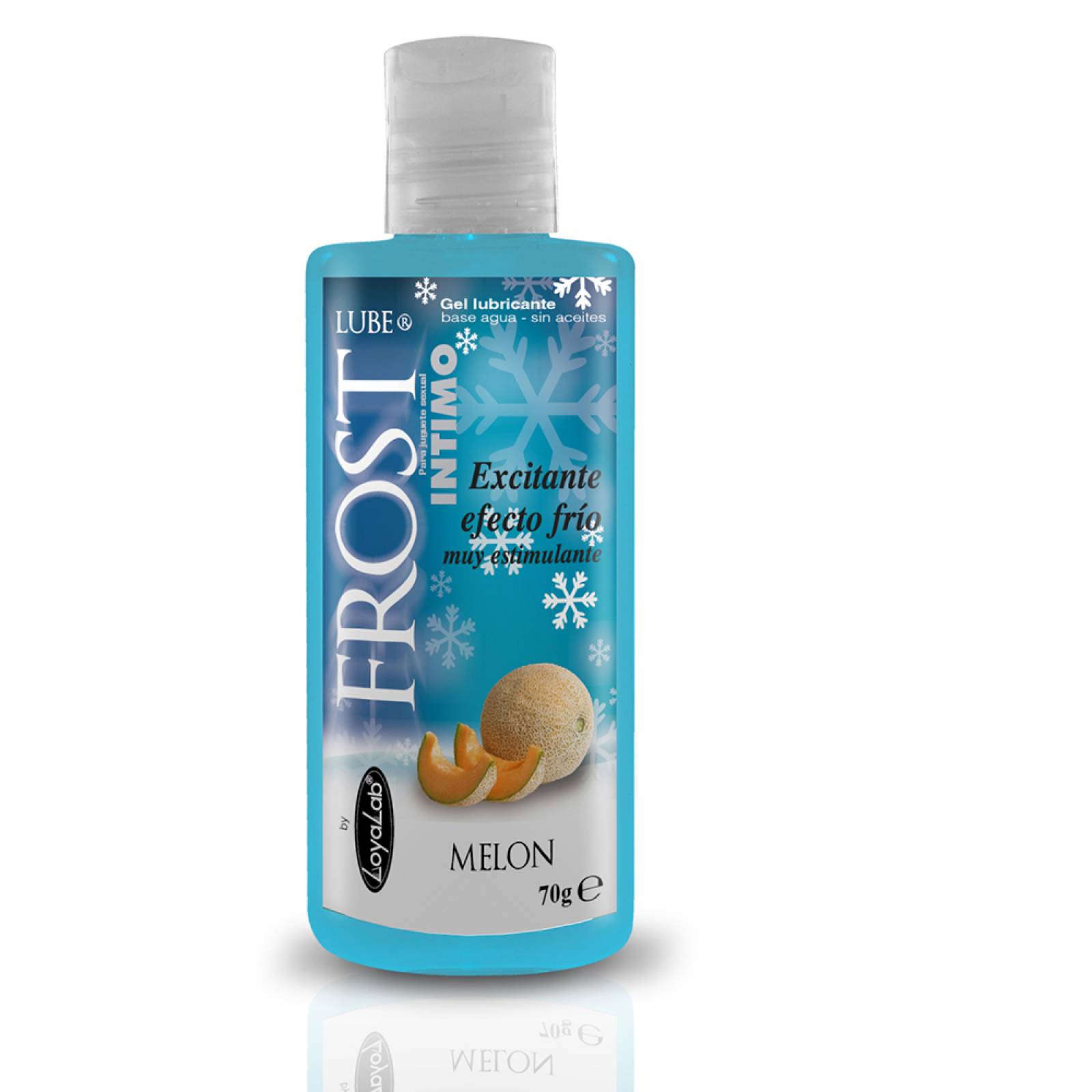 Gel Lubricante Efecto Frío, Frost Lube de Melón 70 g, Mod: 545f