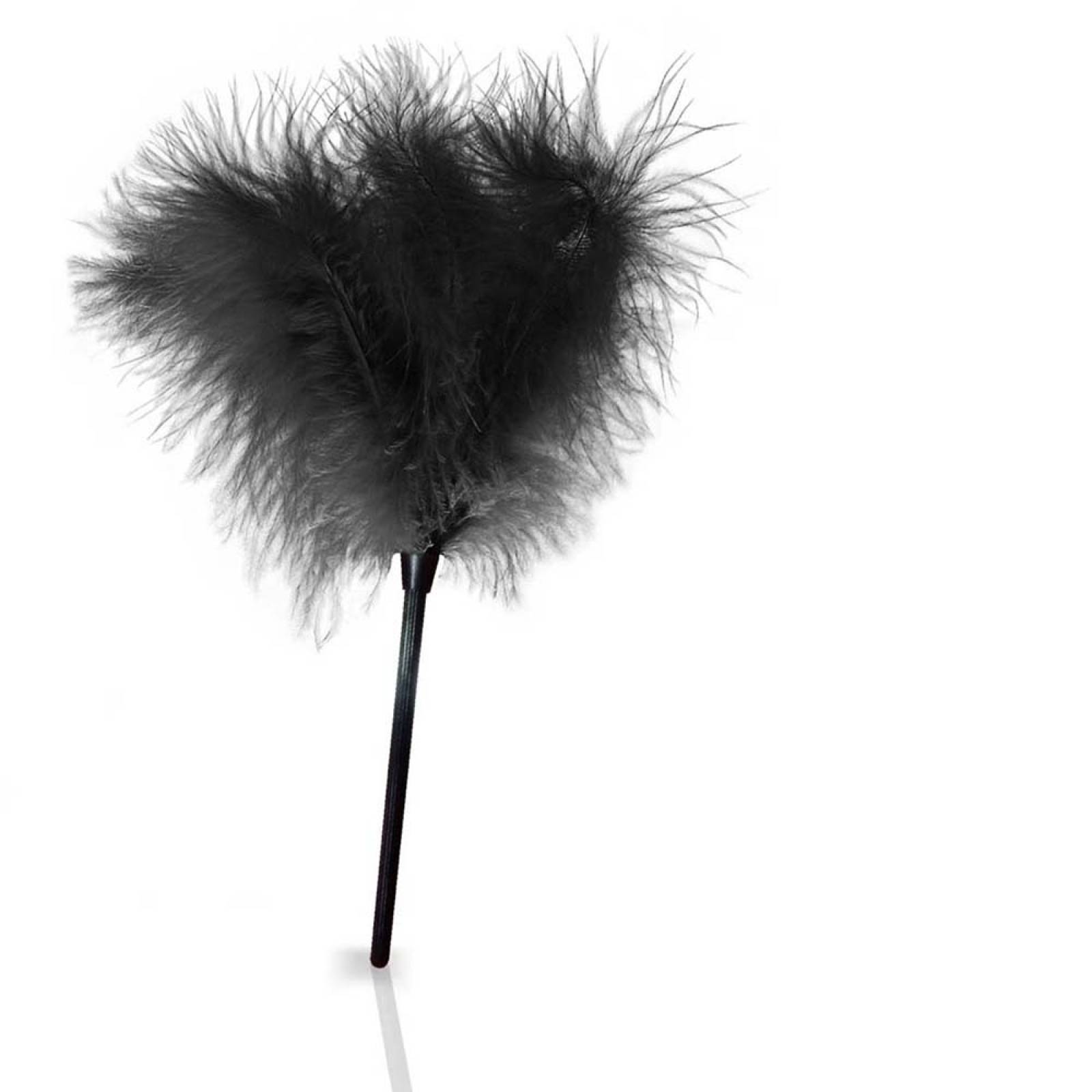 Plumero de Marabu de 20 cm Negro, Mod: 1168Ne