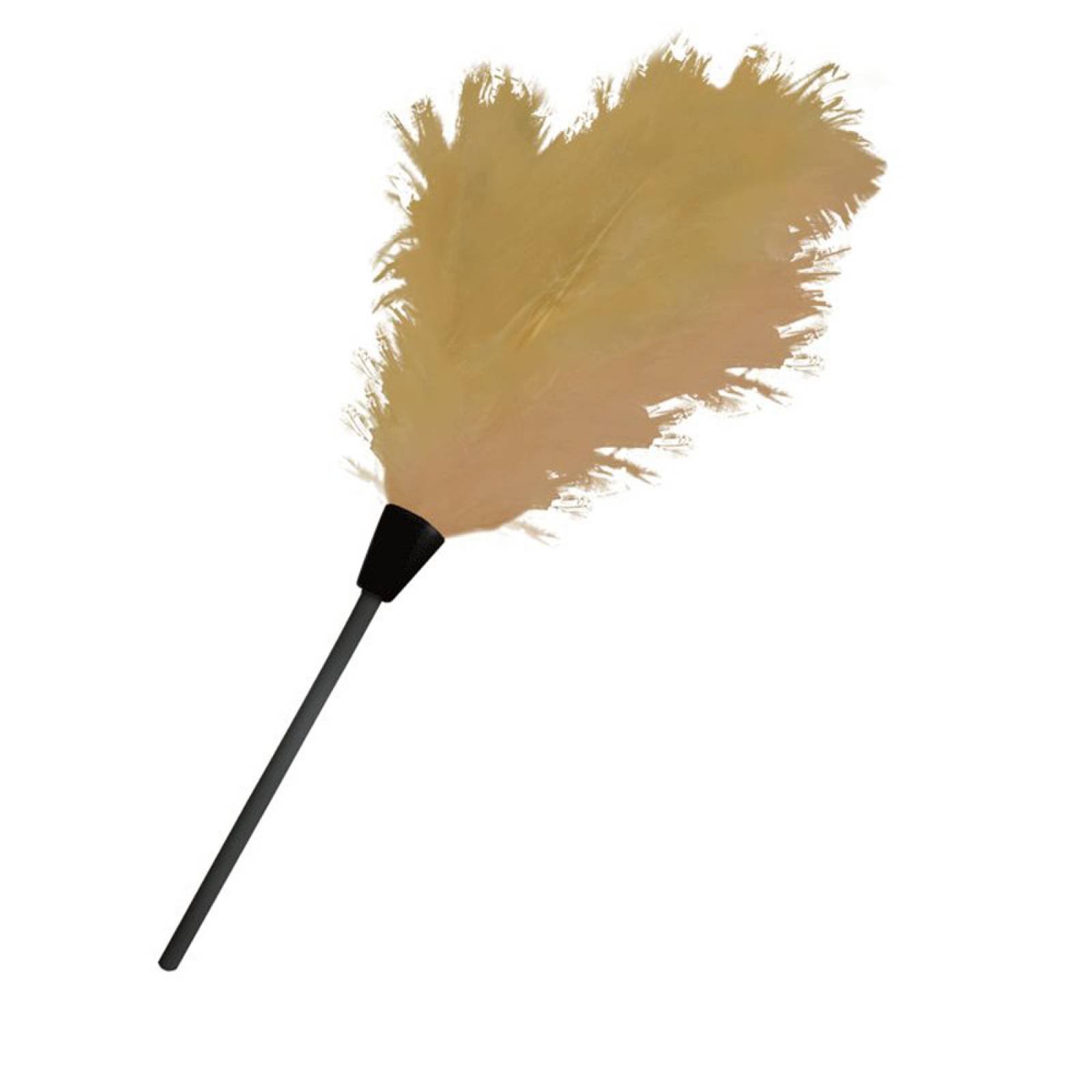 Plumero de Marabu de 20 cm Negro, Mod: 1168Ne