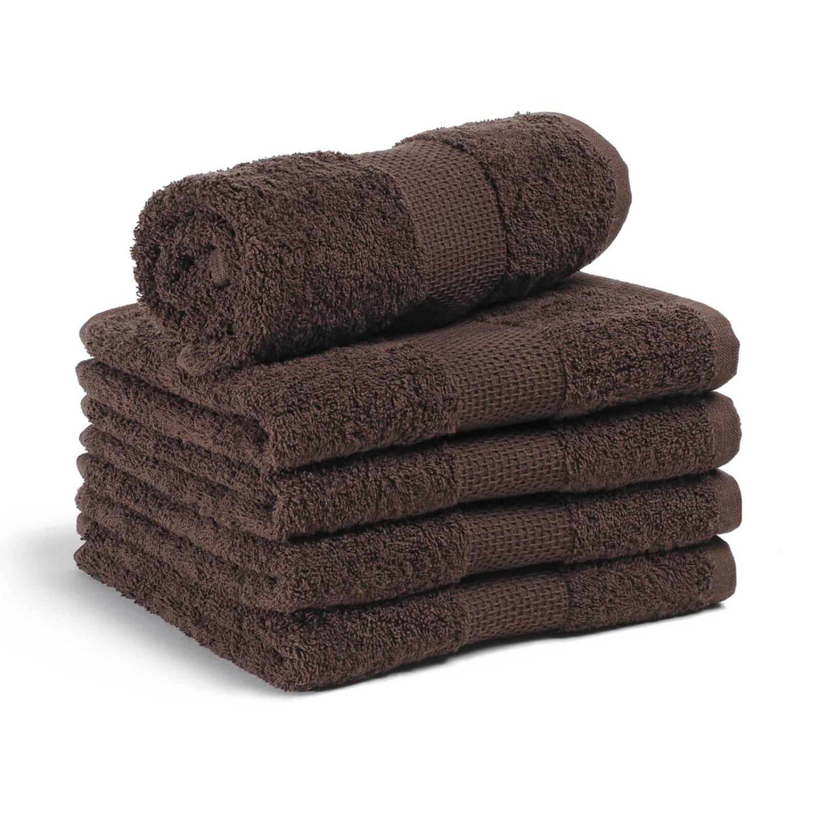 LA JOSEFINA TOALLA SPA 70X40 CHOCOLATE 5 PIEZAS 