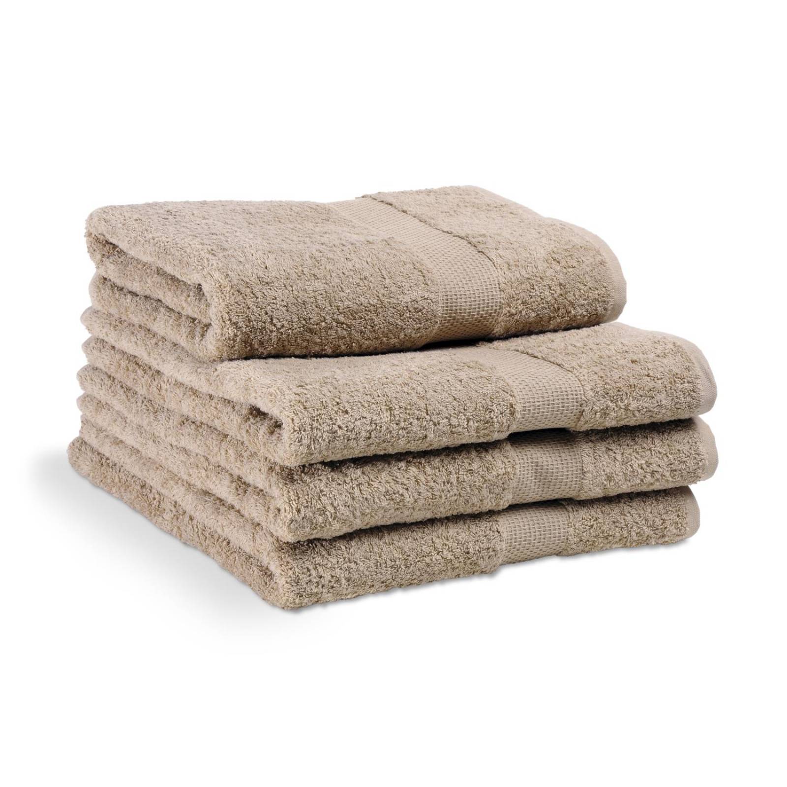 LA JOSEFINA TOALLA SPA 1.60X90 CAFÉ CLARO 4 PIEZAS 