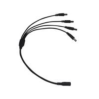 Divisor Splitter Corriente Energia 4 Salidas Video Cctv