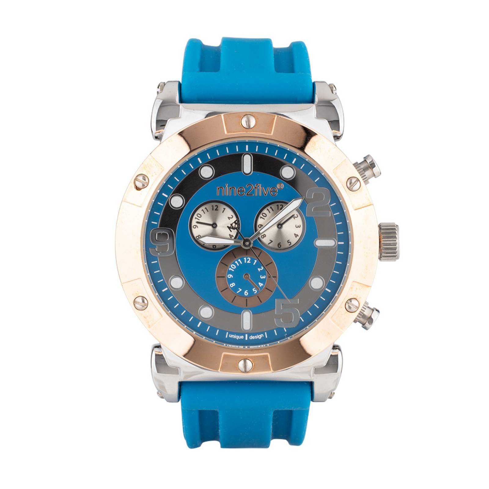 Reloj Nine2Five para Dama color  Azul modelo  DESAROM09AZAZ
