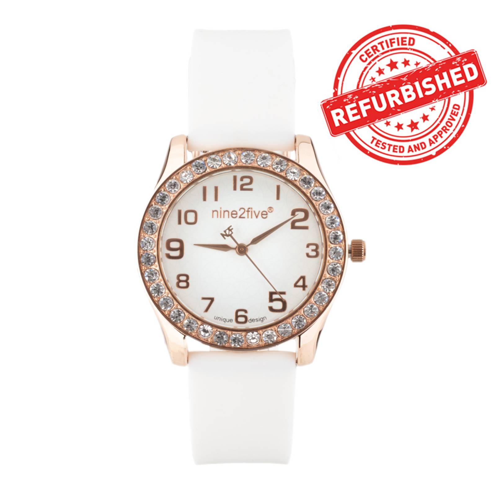 Reloj Reacondicionado marca Nine2Five para Dama Blanco OAVLN11BLRG