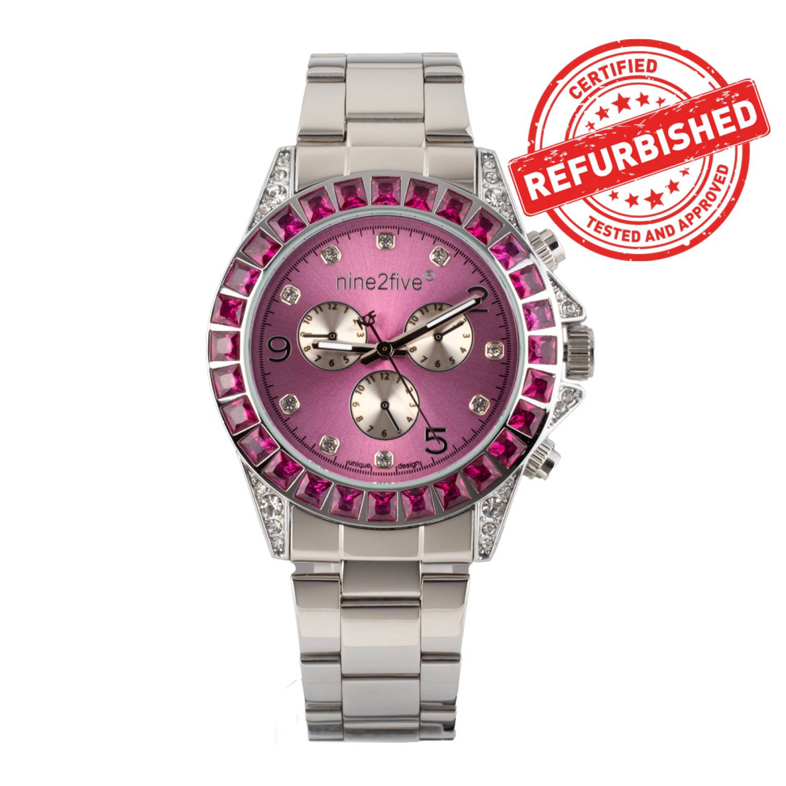 Reloj Reacondicionado marca Nine2Five para Dama Plata OAMBL11SLVT