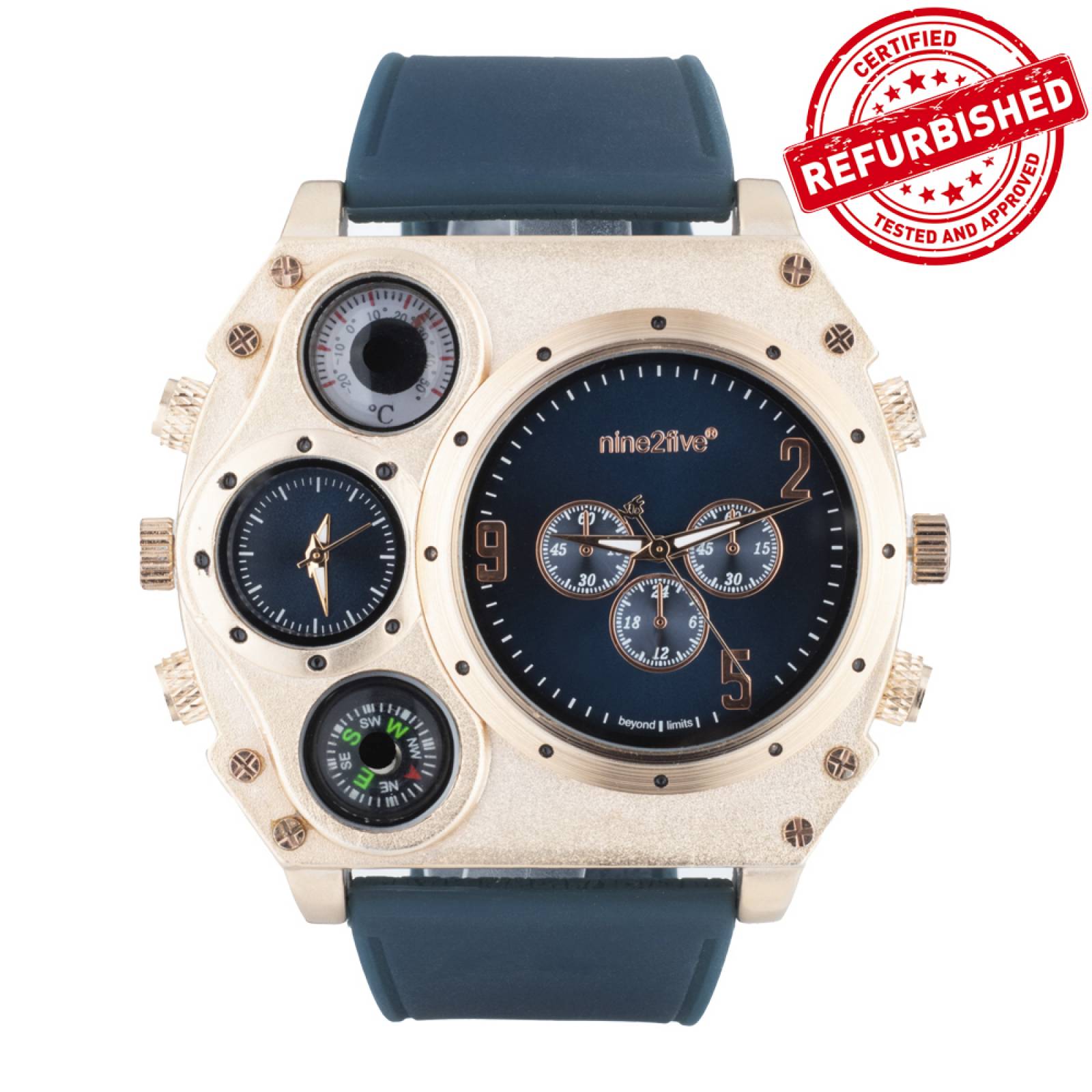 Reloj Reacondicionado Nine2Five para Caballero Azul OABY1349RGAZ01