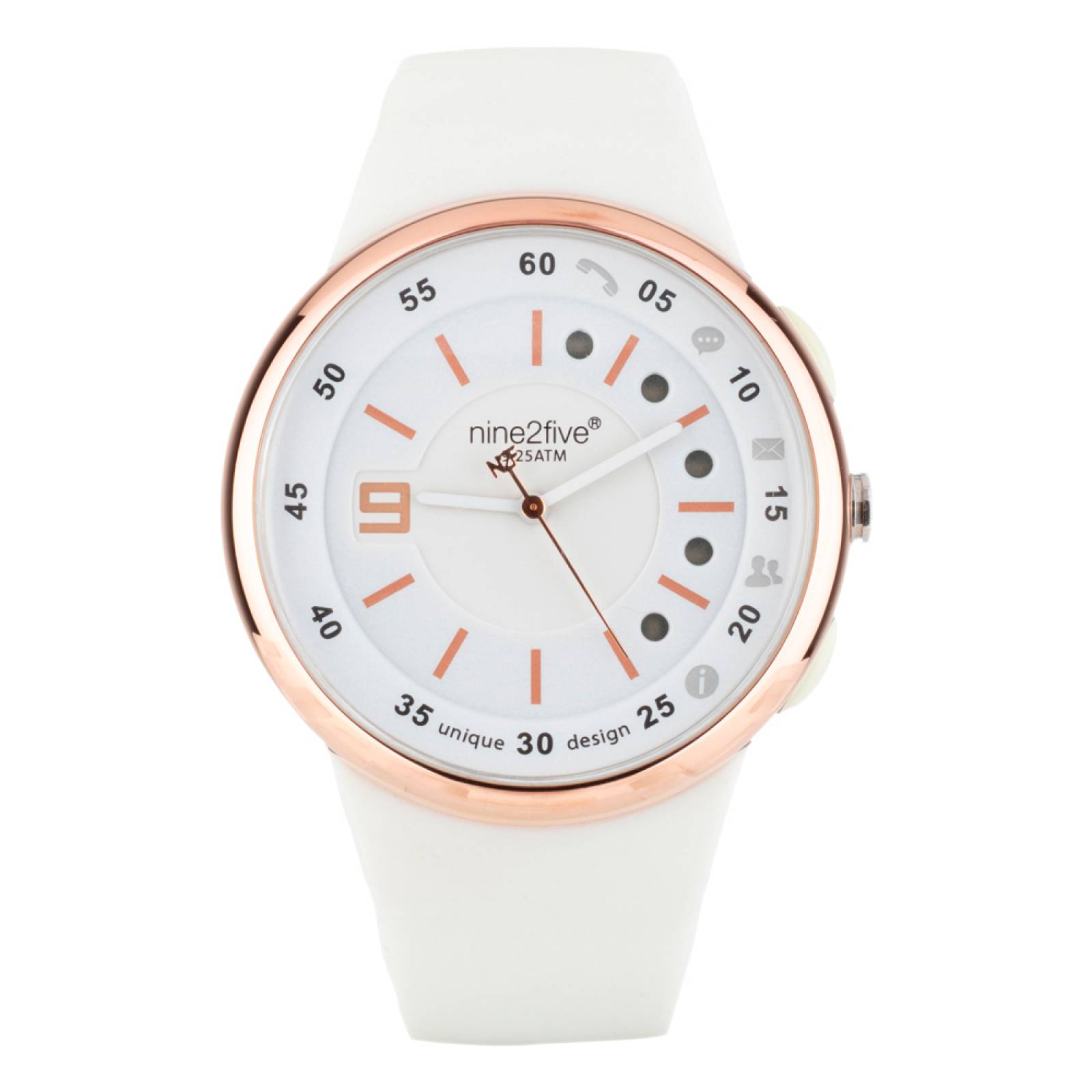 Reloj Nine2Five para Dama color Blanco APAA09BLRG