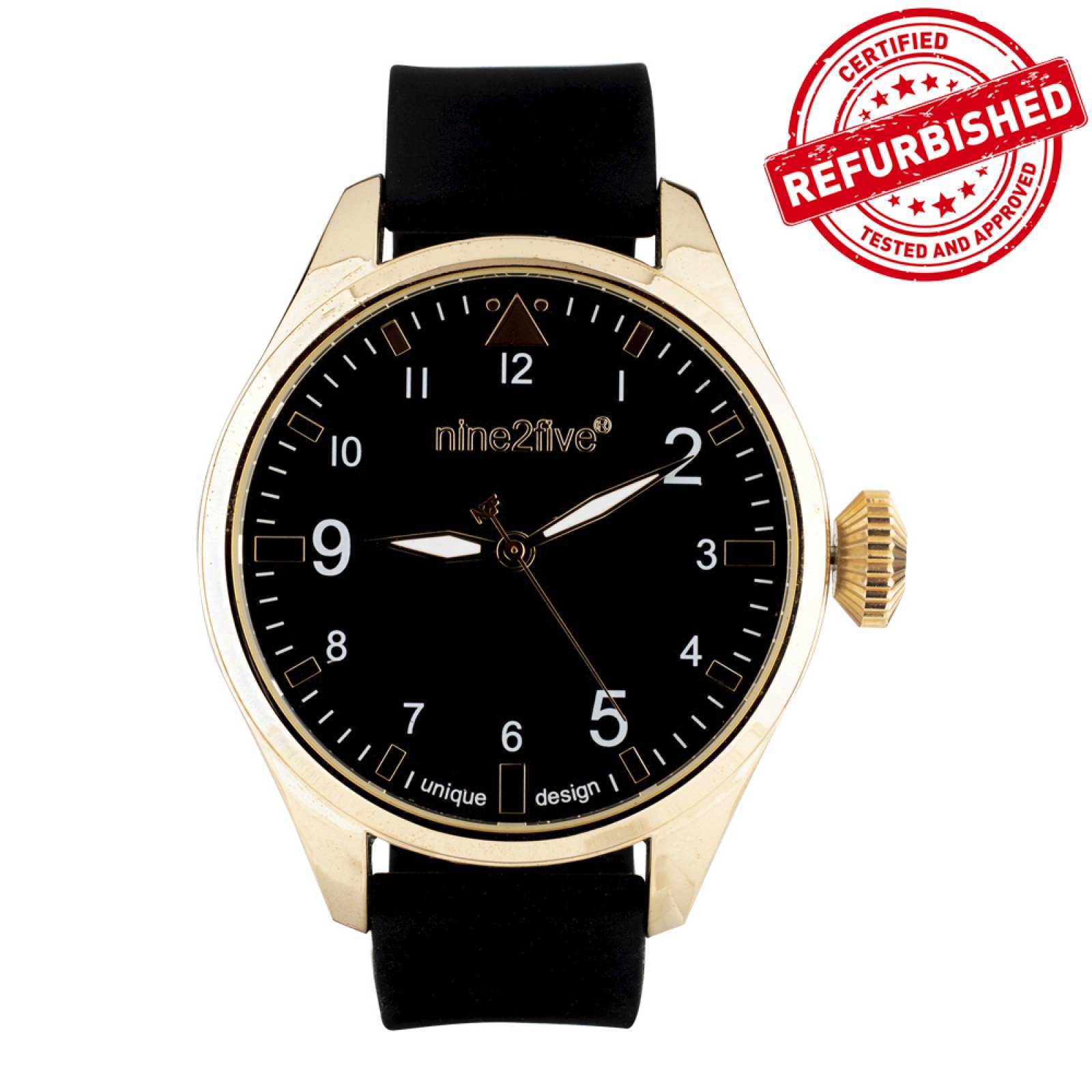 Reloj Reacondicionado marca Nine2Five Caballero Negro OAVTO09NGNG