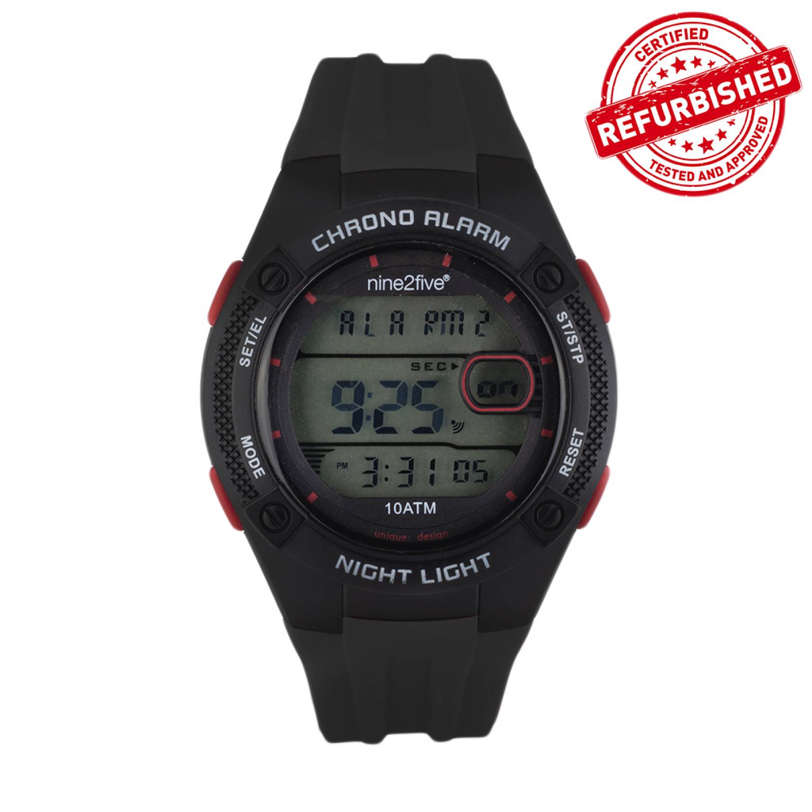 Reloj Reacondicionado marca Nine2Five Caballero Negro ODBAY12NGDG