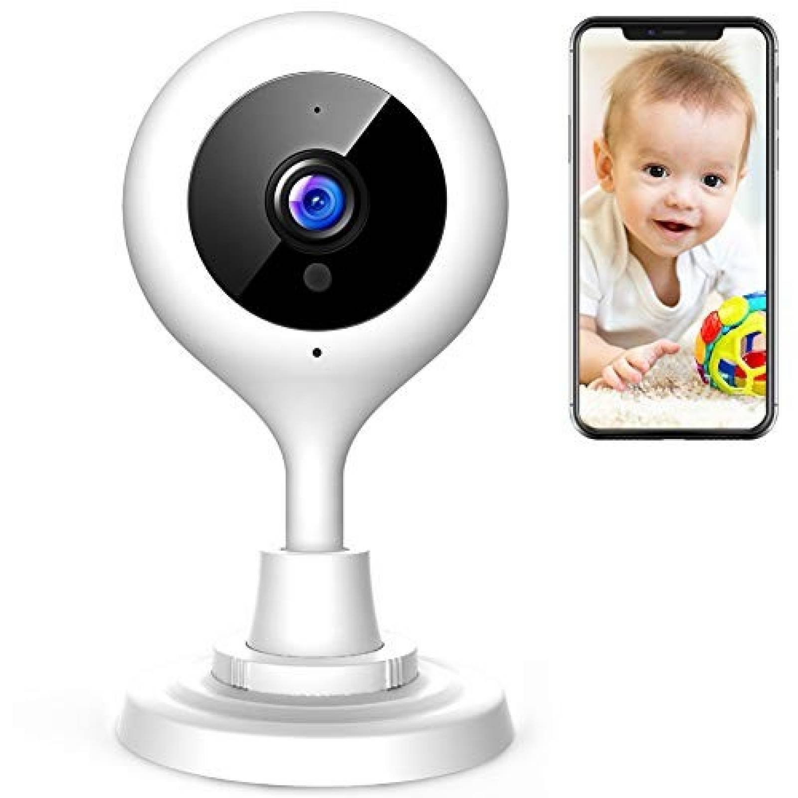 Cámara de vigilancia APEMAN Baby Monitor WiFi 1080P FHD