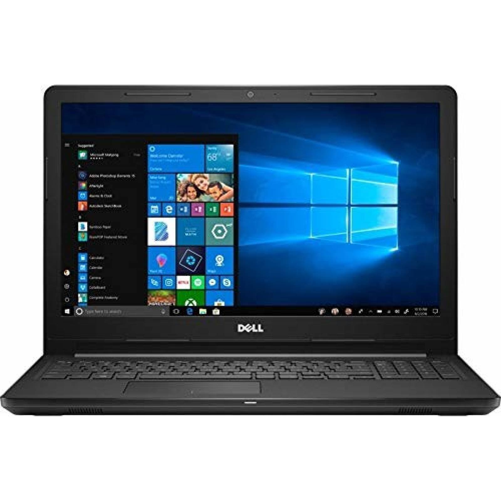 Laptop Dell Inspiron i3 8GB RAM 128GB SSD Win 10 -negro