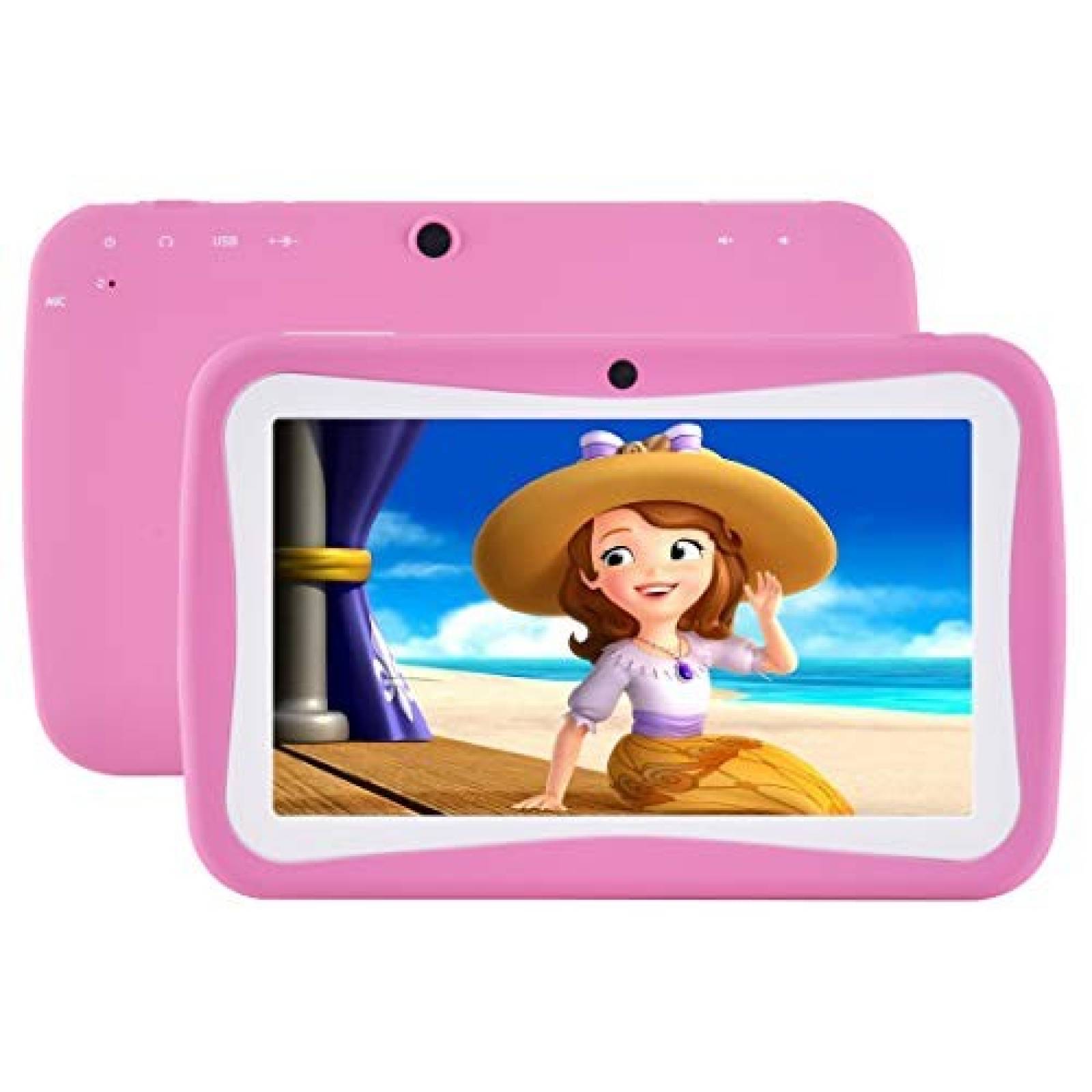 Tablet BENEVE para niños, pantalla 7 " 1GB+ 8GB iWawa -Rosa