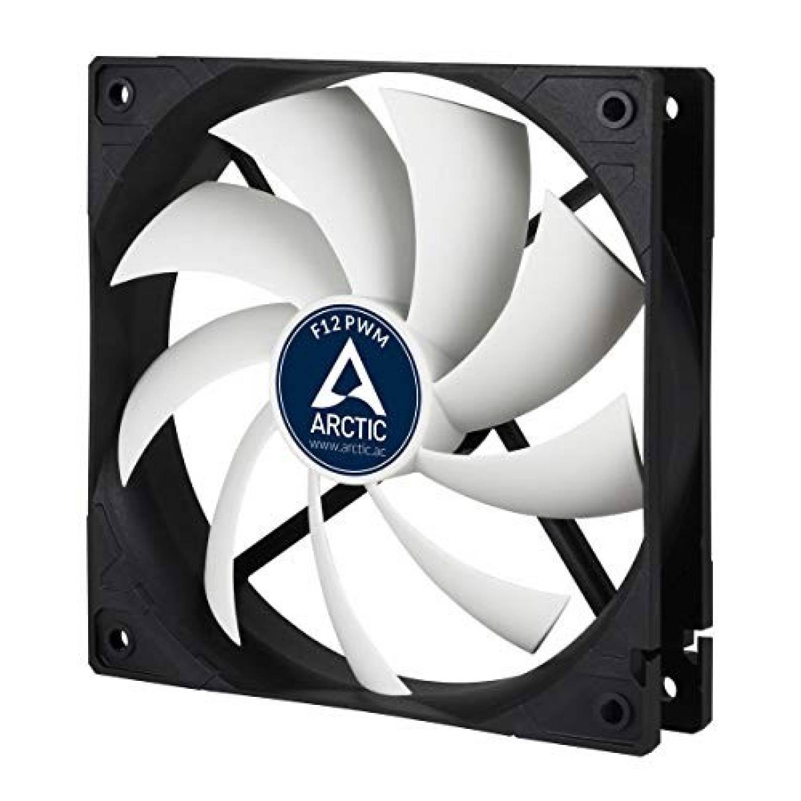 Ventilador ARCTIC Optimizado a presión 4.72 in -Negro/Blanco