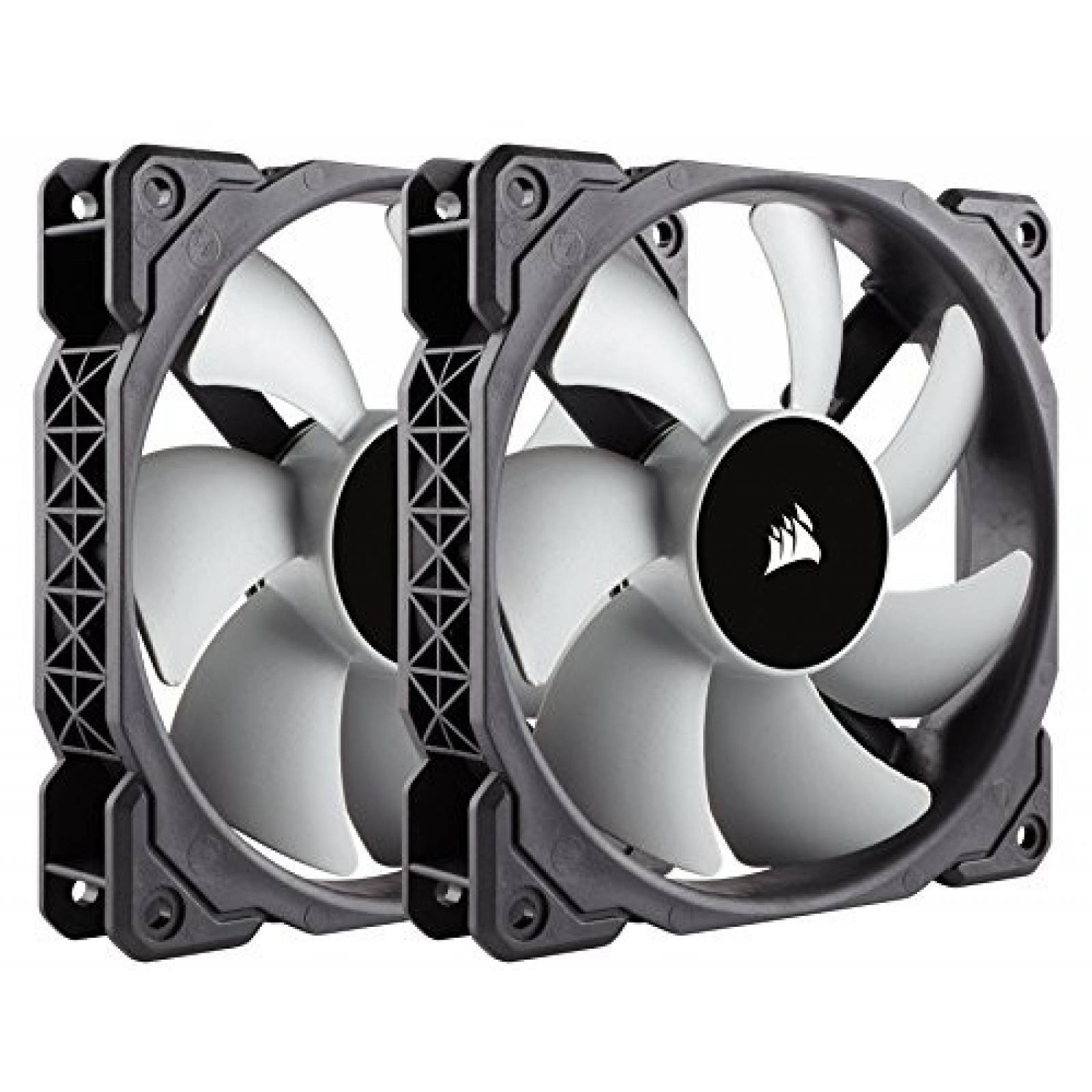 Ventilador Corsair Premium 120 mm 2 piezas -Negro