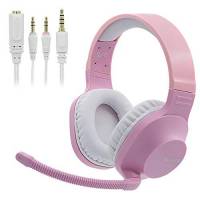 Auriculares Gamer Sades Con Micrófono -Rosas